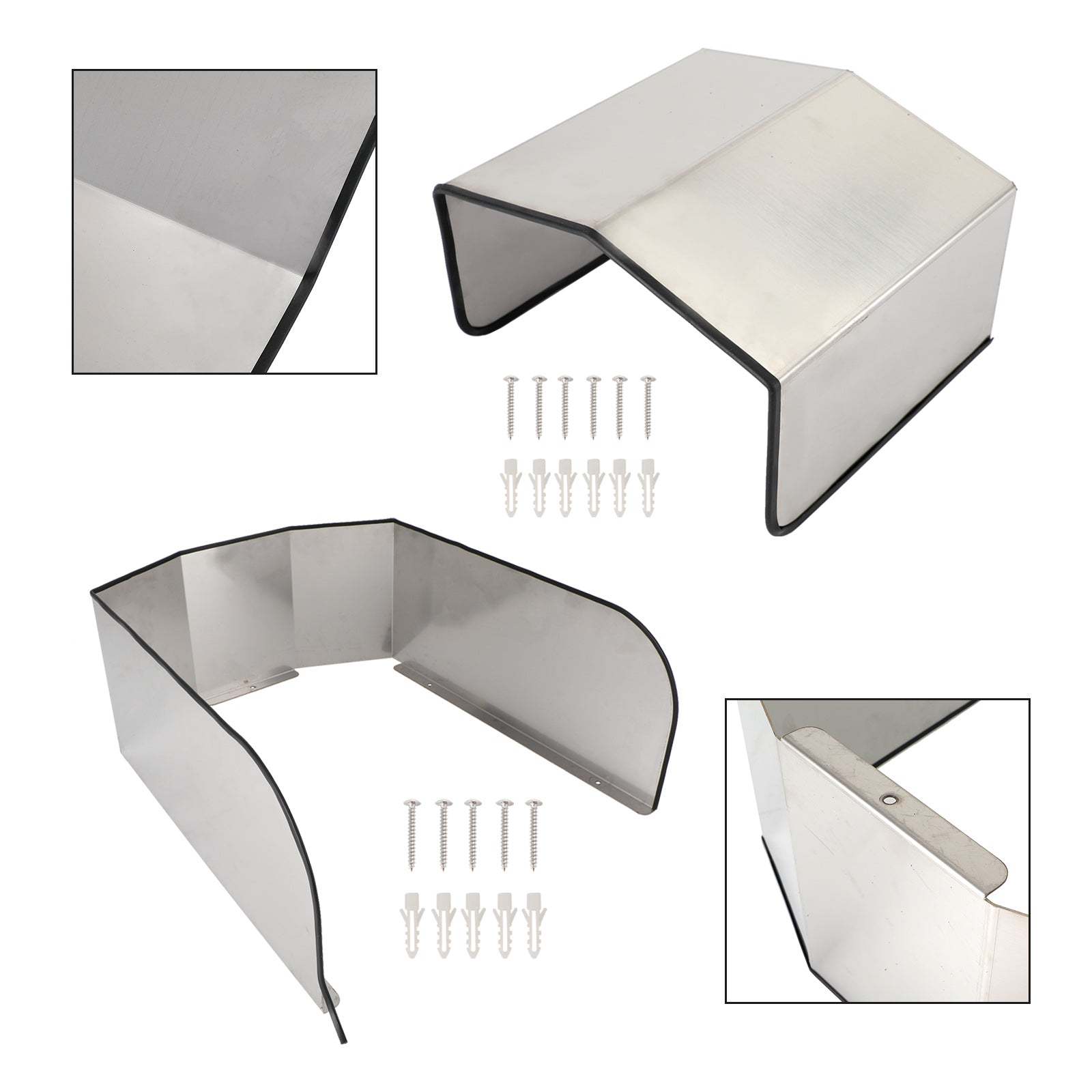 Roestvrijstalen weerbeschermingsdoos Wanddoos Regenhoes voor deurbelaansluiting