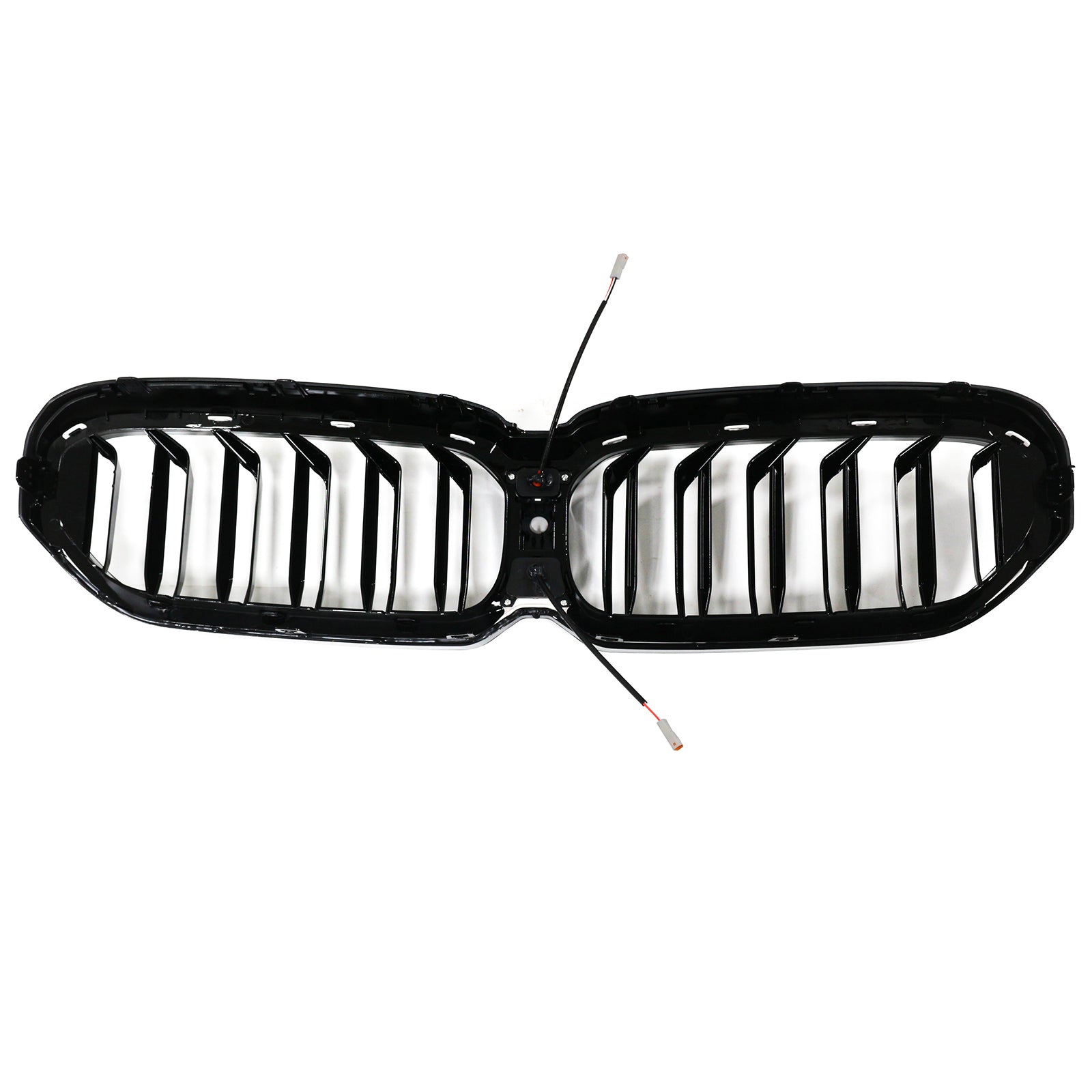 2021-2024 BMW 5 Série G30 G38 Double latte avant de la calandre Gloss Black