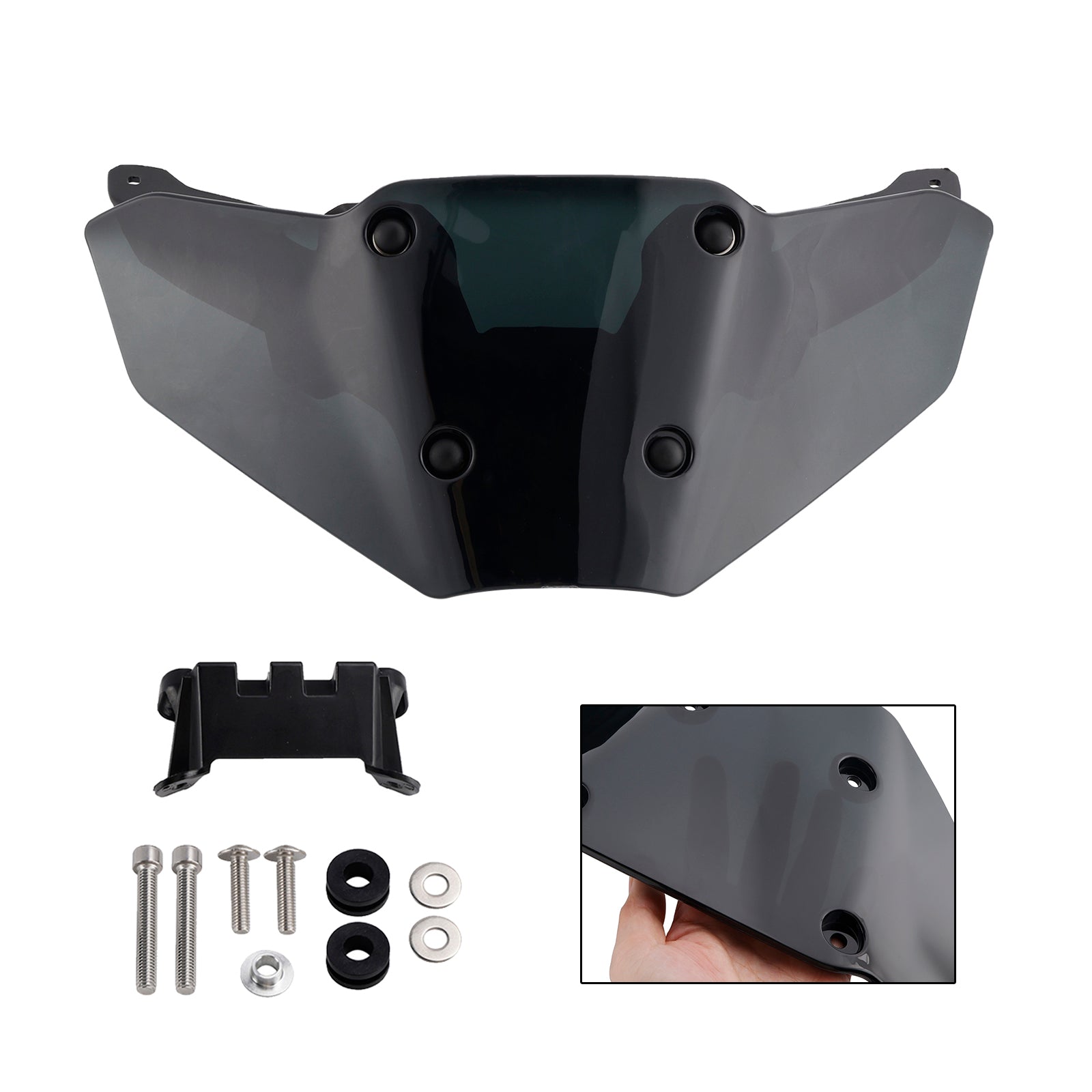 2024-2025 Yamaha MT-09/SP ABS Motorsykkel frontrute frontrute