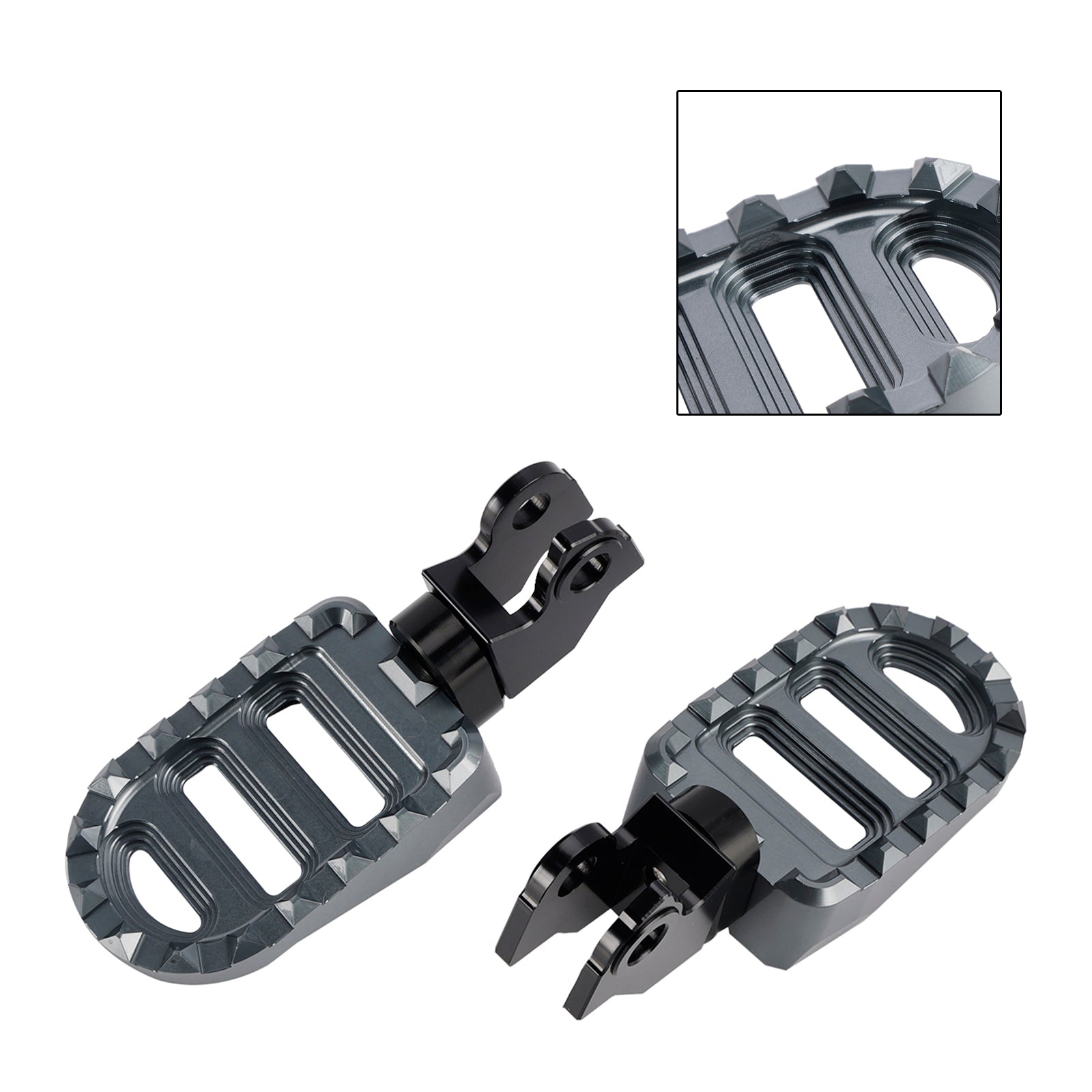 Pegs de pé de frente para os pés da frente Faixa para Honda CL250 CL300 CL500 TRAIL 125 2023-2024