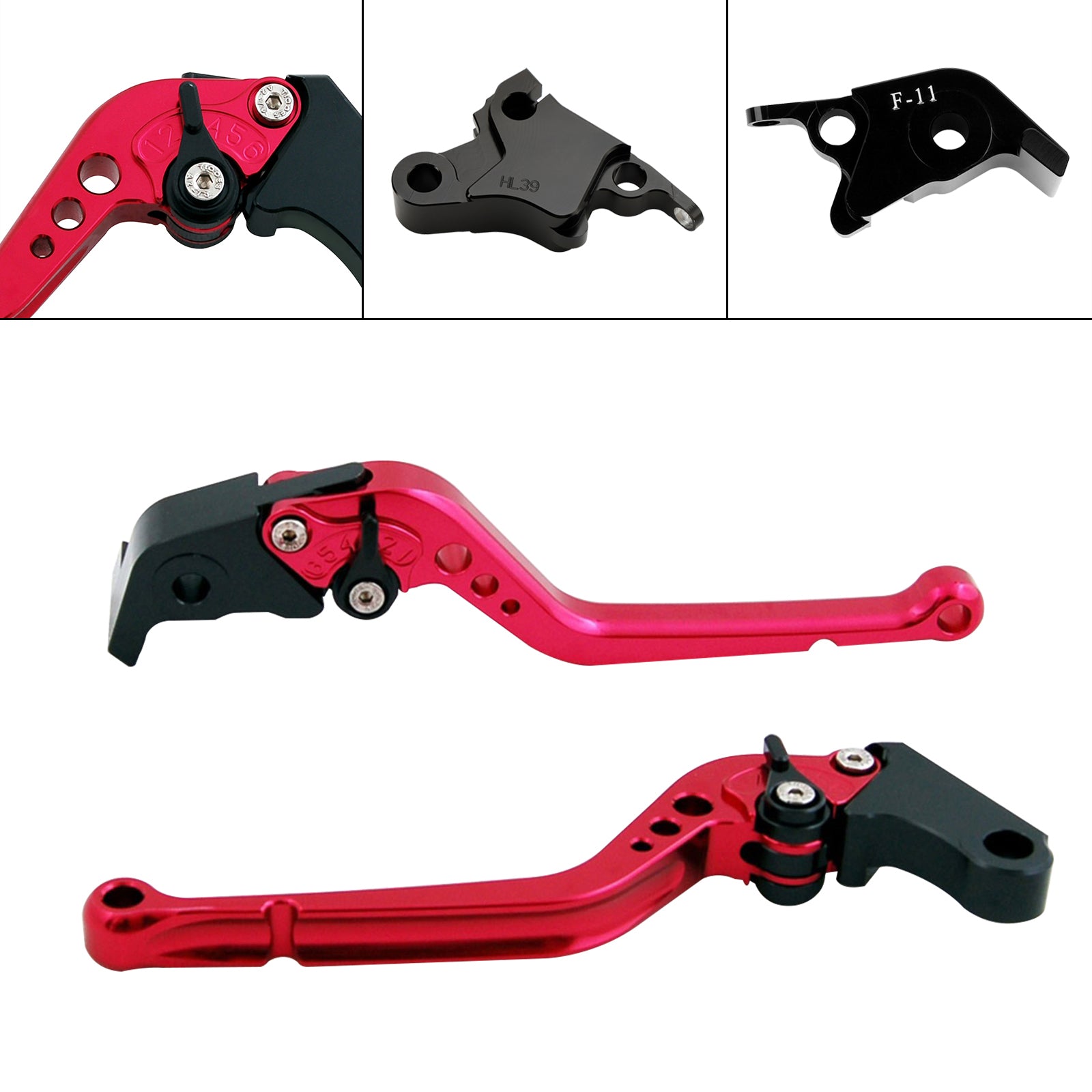 Palanca de freno de embrague larga apta para CFMOTO 700CL-X Sport 2021-2022