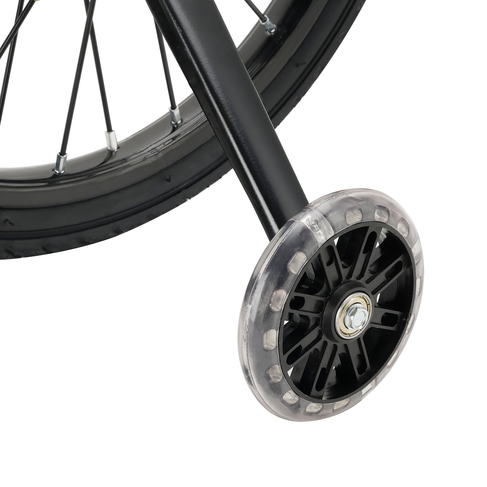 18 inch kinderfiets BMX kinderfiets voor kinderen van 7-9 jaar met extra wielen