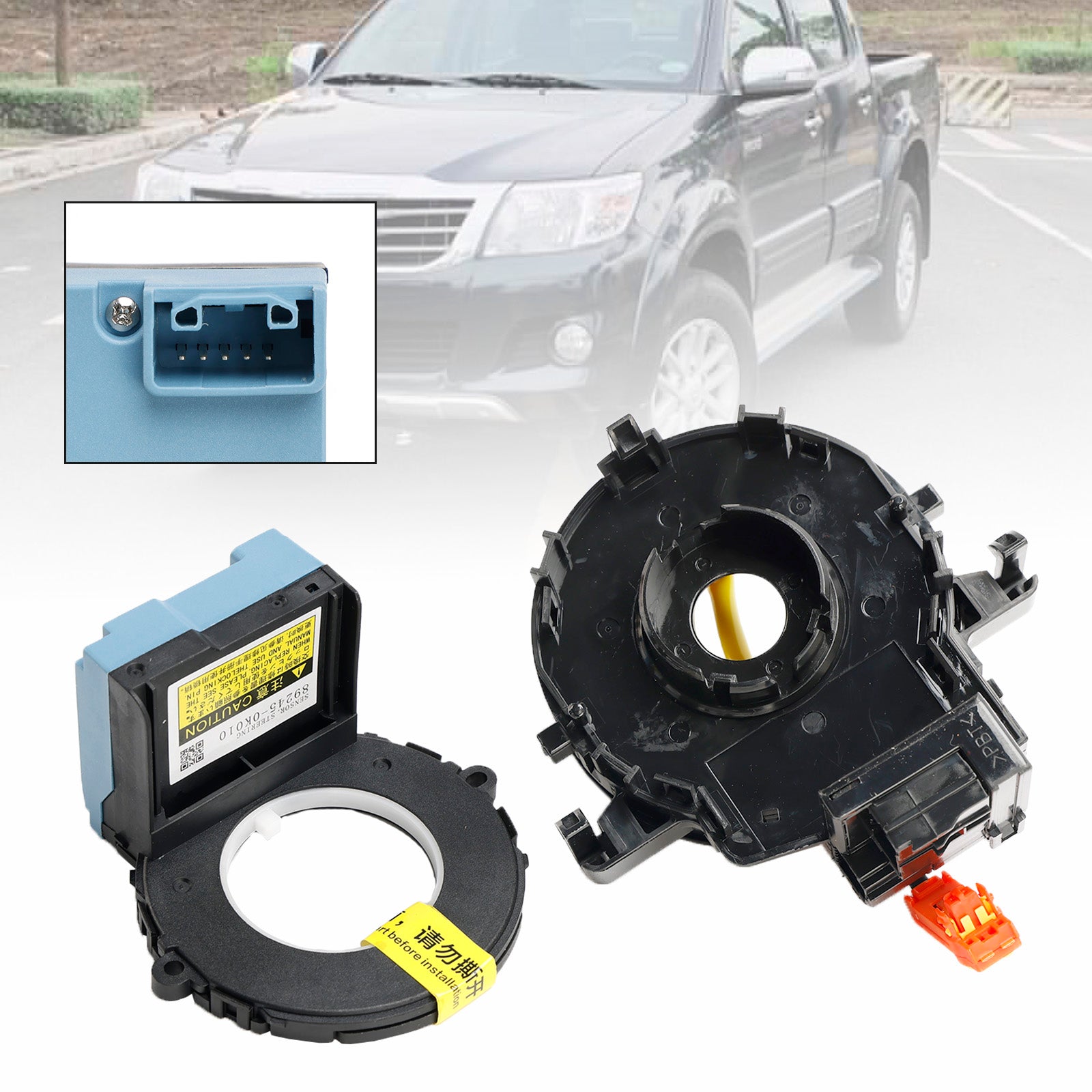 2005-2015 Toyota Hilux III GGN15 GGN25 GGN35 KUN16Airbag Corloge Squib Squib Angle de direction Capteur 89245-0K010