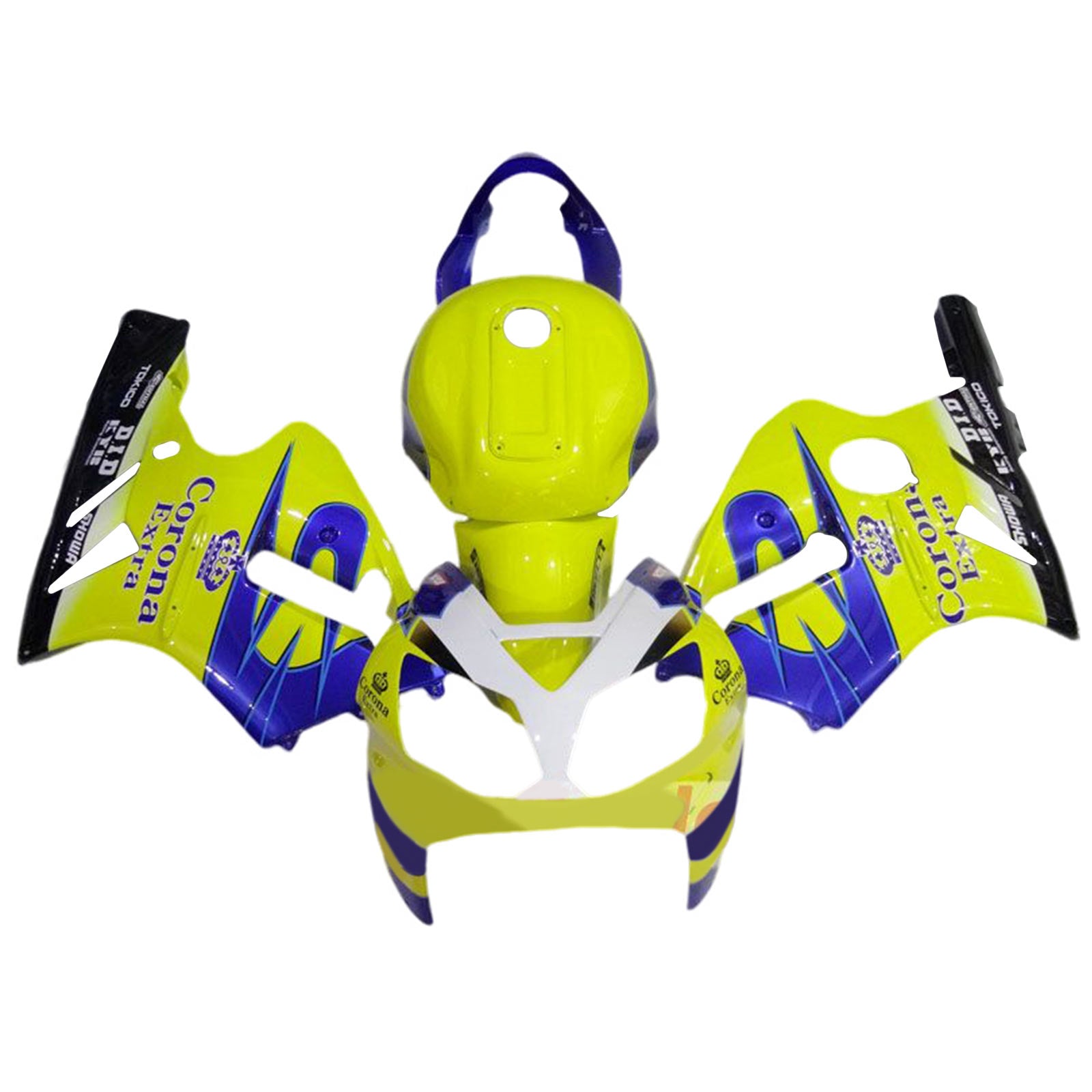 2002-2005 KAWASAKI ZX12R Injektionsmässa Kit Bodywork Plastic ABS