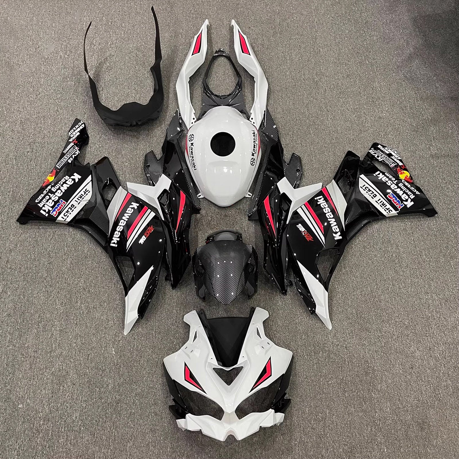 2019-2025 Kawasaki Ninja ZX-25R Amotopart Injection Fairing Kit Bodywork ABS #104