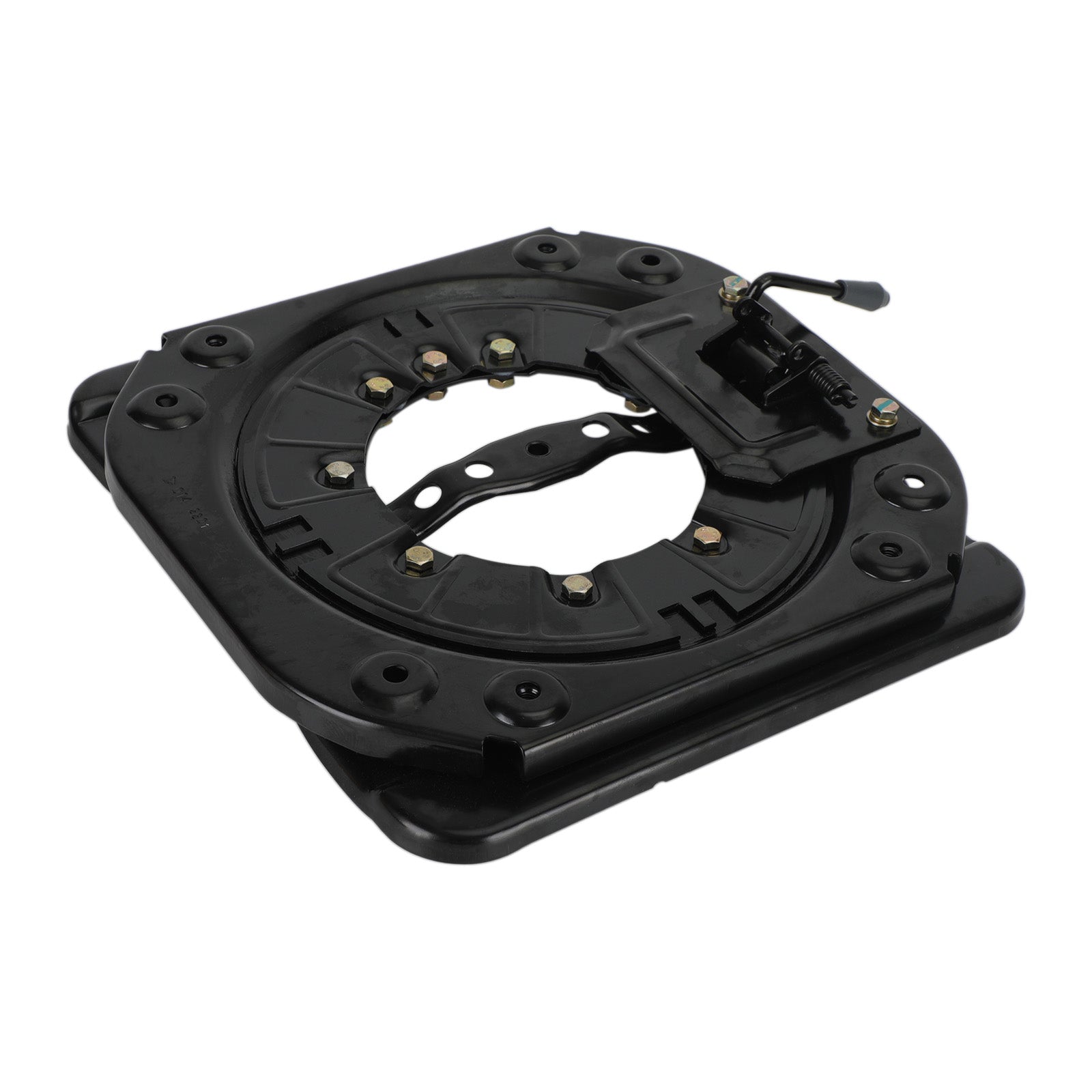 Placa giratoria universal para asiento de autocaravana, 36cm x 39cm, modificación del chasis de la autocaravana