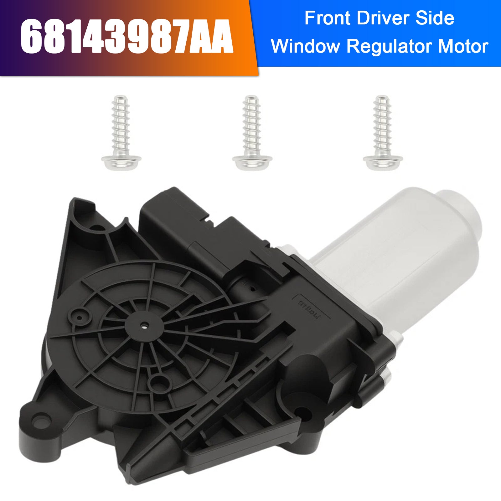 2011-2023 Charger 300 Motor regulador de ventana del lado del conductor delantero 68143987AA