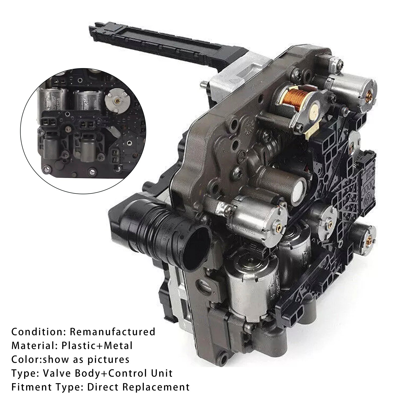 Audi VW DSG 6 Velocidade 02E DQ250 MECATRONIC VULD CORPO+UNIDADE DE CONTROLE