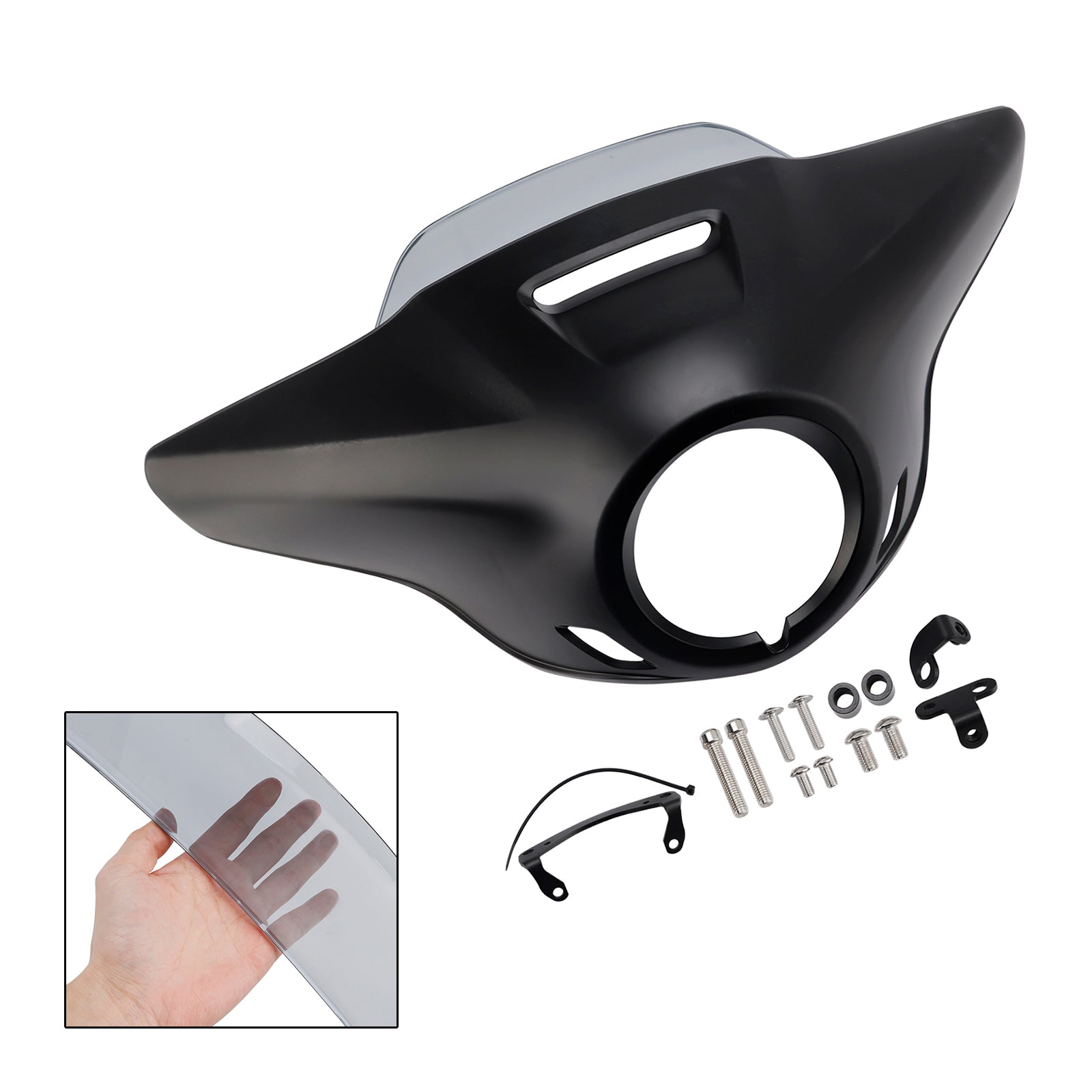 Windshield WindScreen Headlight Fairing fit for HONDA CM300 CM500 2021-2024