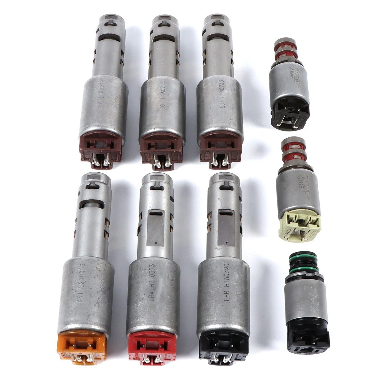 9PCS A8LR1 Transmission Solenoid Valve Kit For Hyundai Genesis 2011-2016