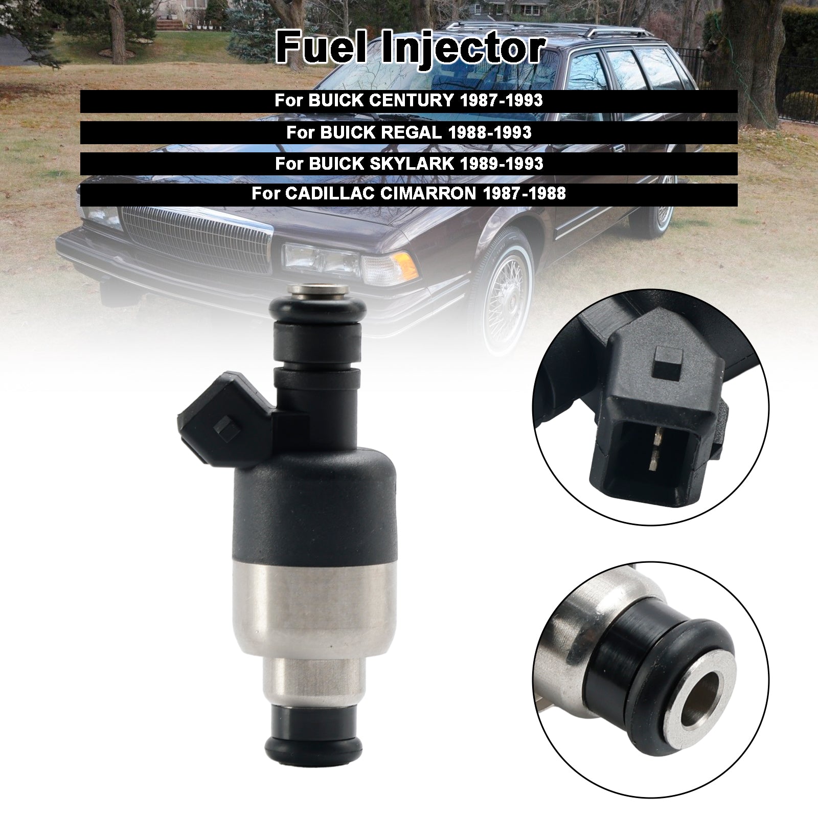 Injecteur de carburant 5235136 adapté à GM 2,8l 3,1l 3,3l V6 1985-1994 17089569, 1 pièce