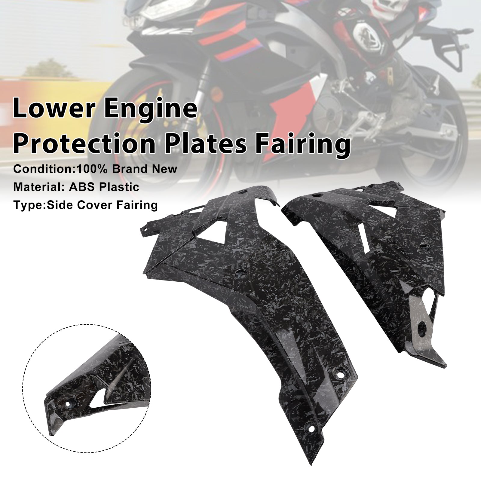 Motor Nedre magepaneler Guard Fairing for Aprilia RS457 RS 457 2024-2025