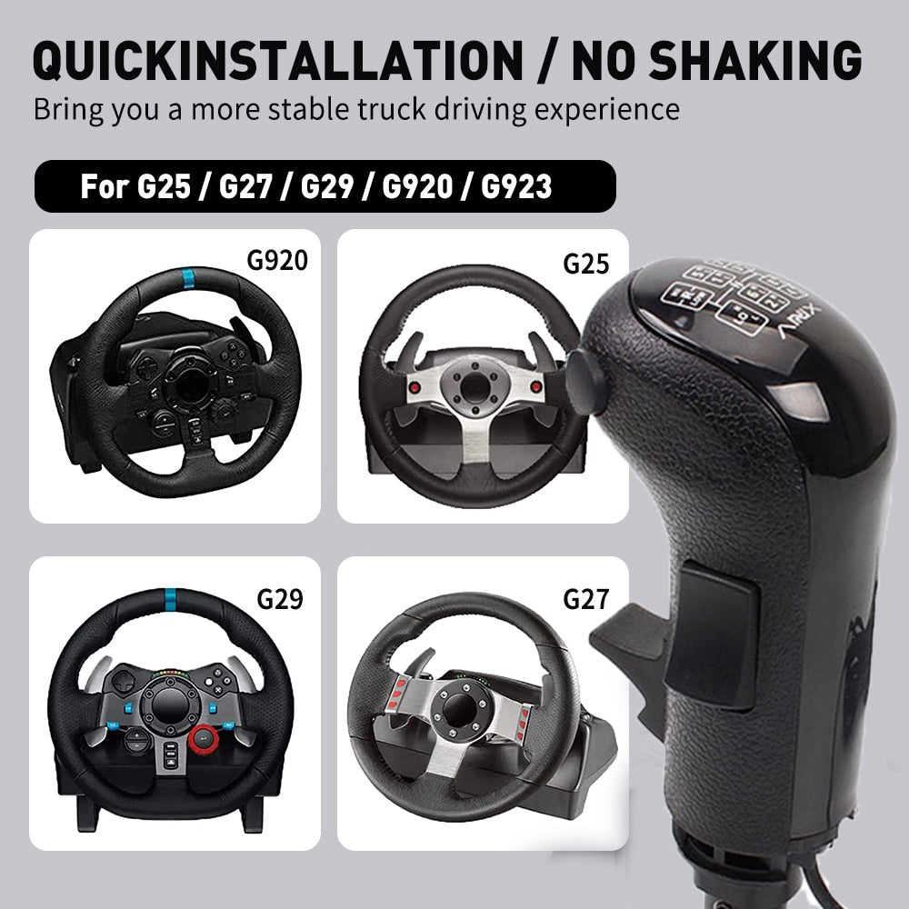 Ny PC USB -girskiftknott for Logitech G923 G29 G27 G25 TH8A Racing Games