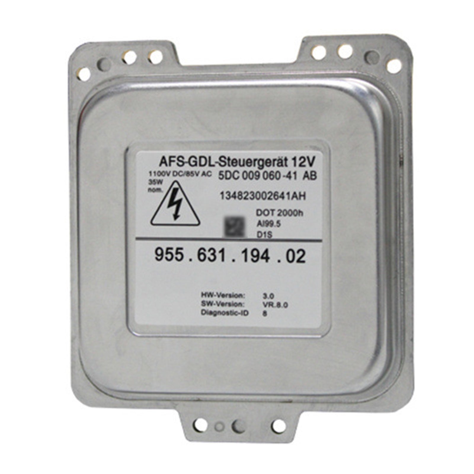 2008-2010 Porsche Cayenne Headlight Ballast Control Unit Module 95563119402