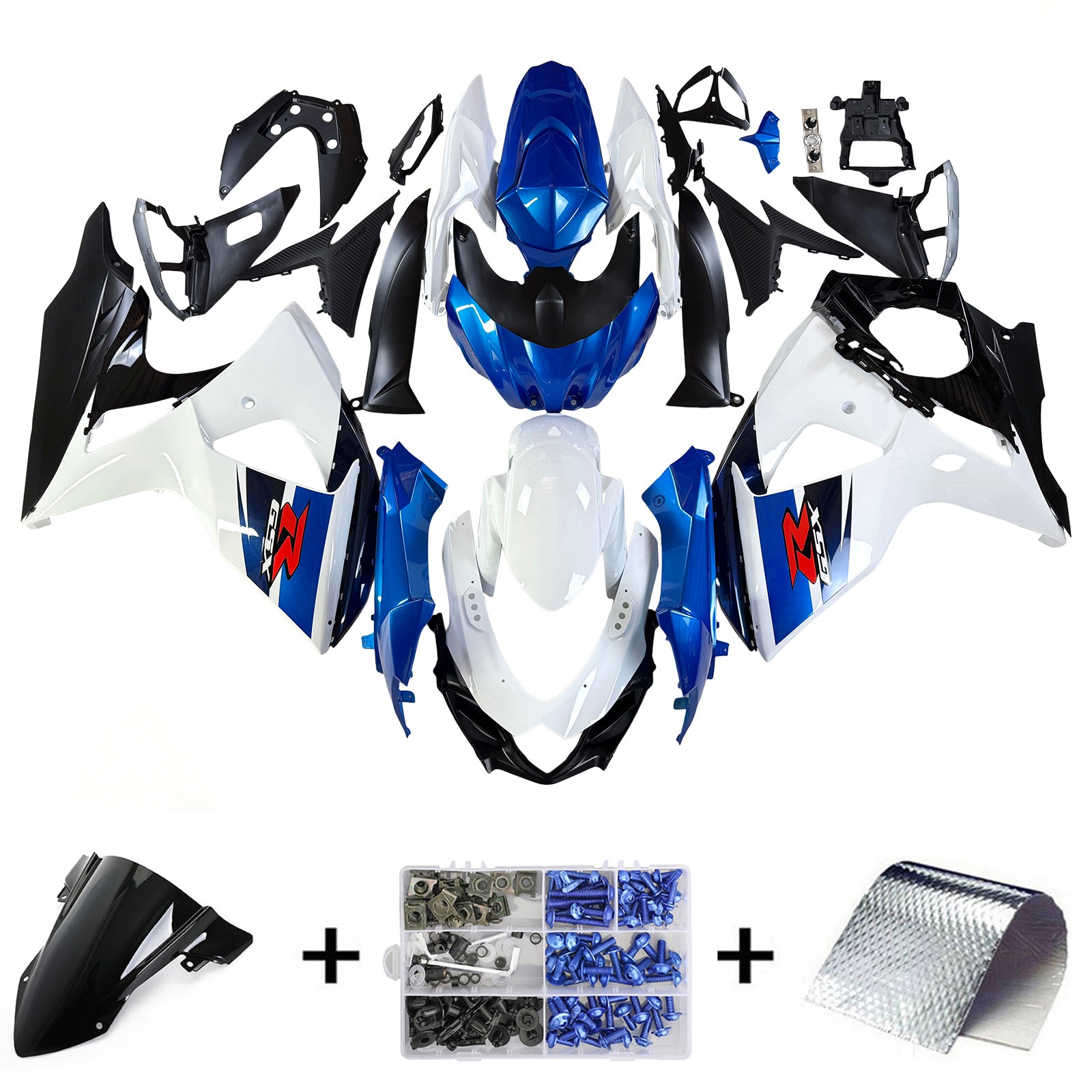 Injection Fairing Kit Bodywork Plastic ABS For Suzuki GSXR1000 2009-2016 K9