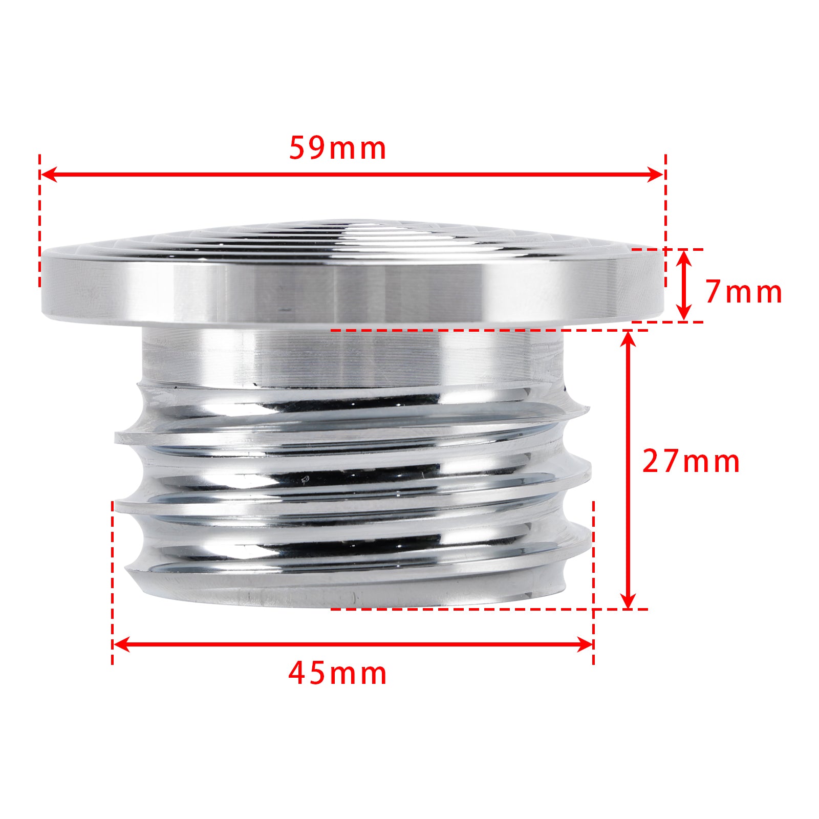 Aluminum Fuel Petrol Gas Cap For Bonneville T100 Bobber Speedmaster Thruxton