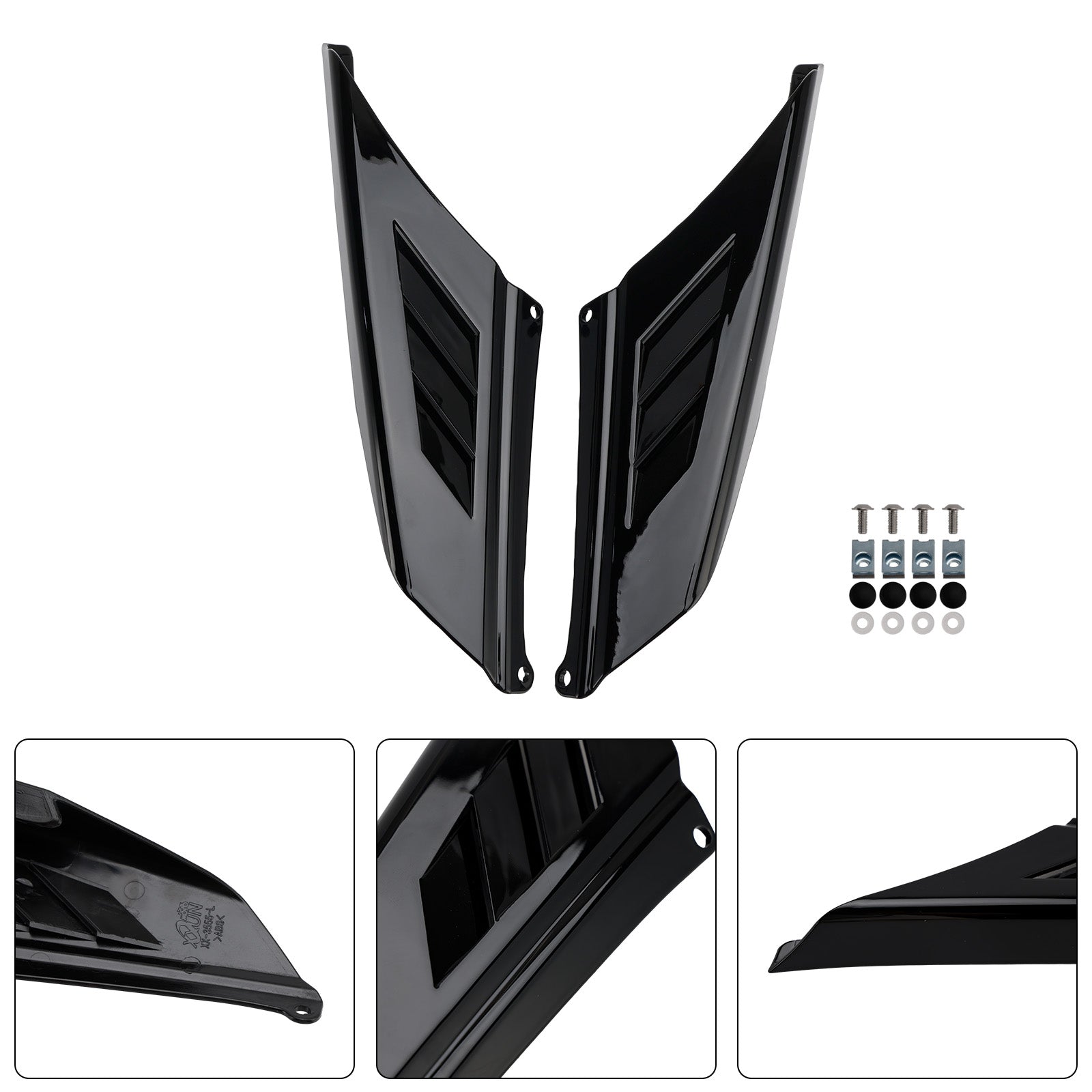 2023-2025 Kawasaki NINJA ZX-4R ZX-4RR Carénage d'aile arrière à aile fixe