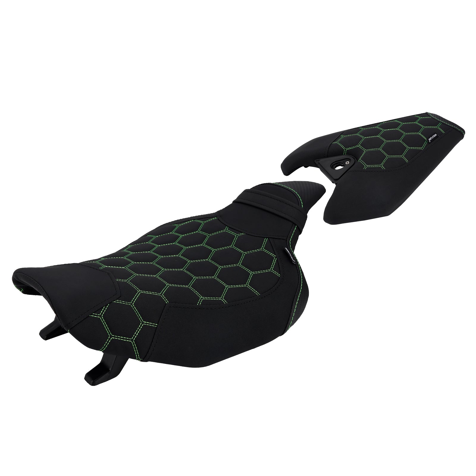 Driver&Passenger Seat Kit Rear Cushion Green2 For Kawasaki Z1000 2014-2025 2024