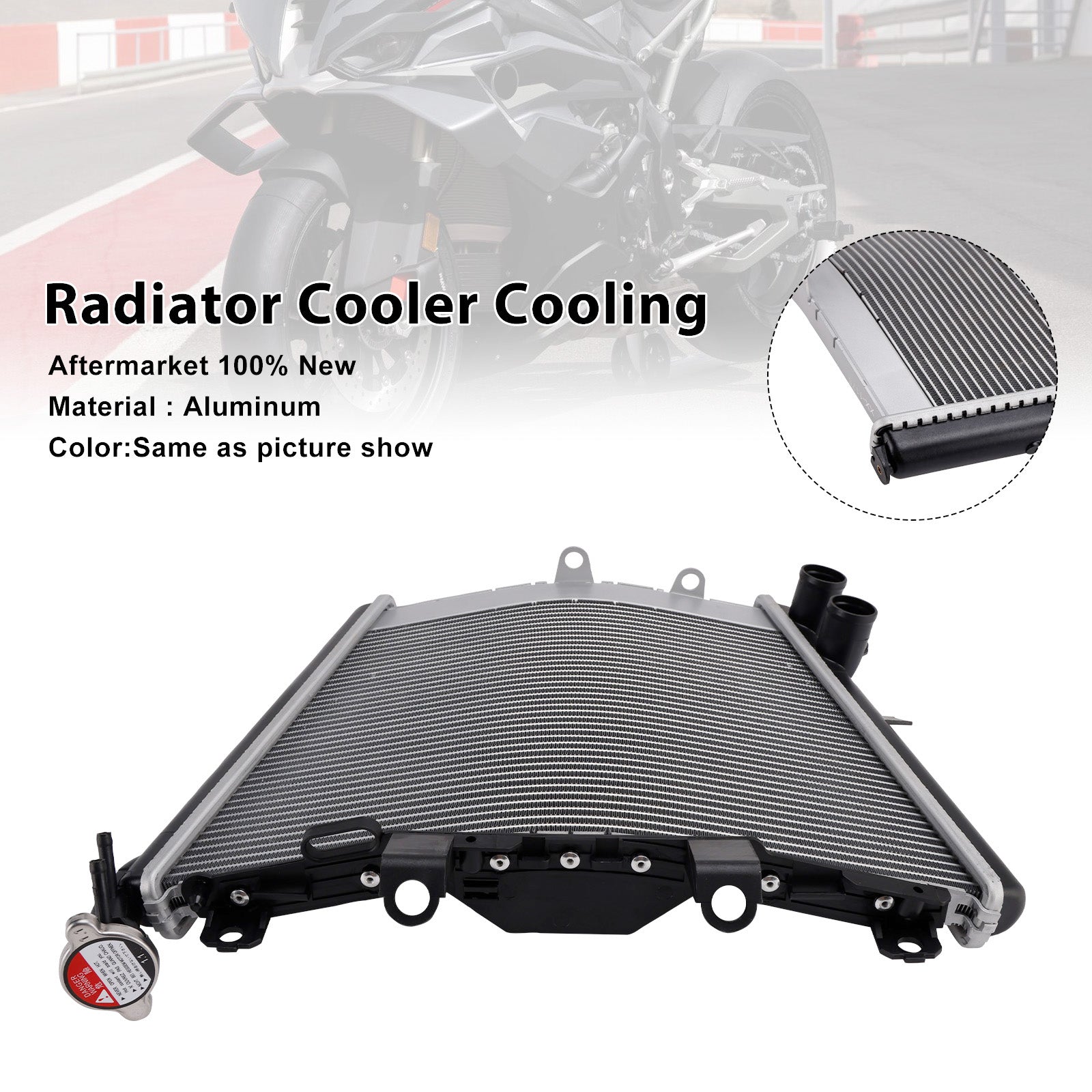 2021-2025 BMW M1000RR Radiator Cooling Engine Cooler