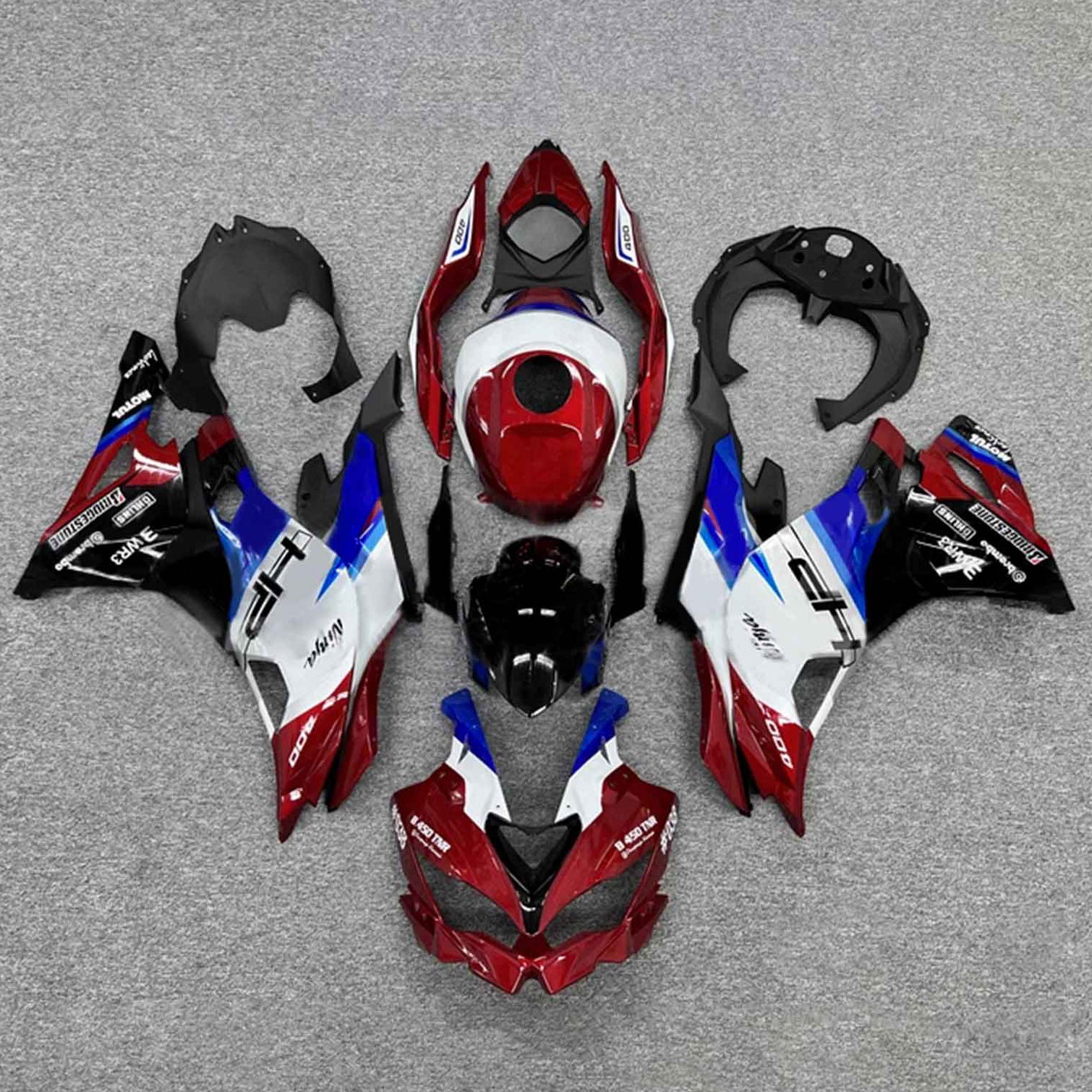 2019-2025 Kawasaki Ninja ZX-25R Amotopart Injection Fairing Kit Bodywork ABS #104