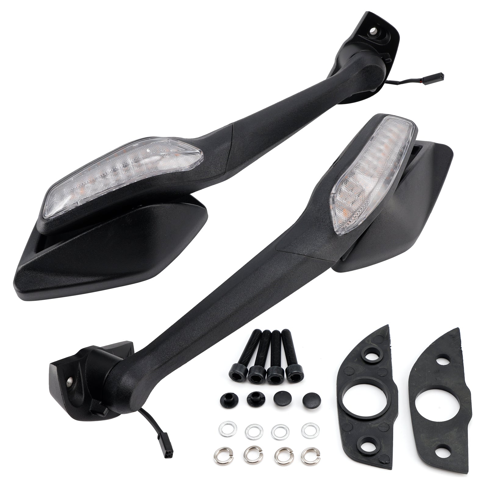 Mirrors Set w/Indicator For CFMoto 450 SR 450 SRS 450 SS CF400-6 2022-2025