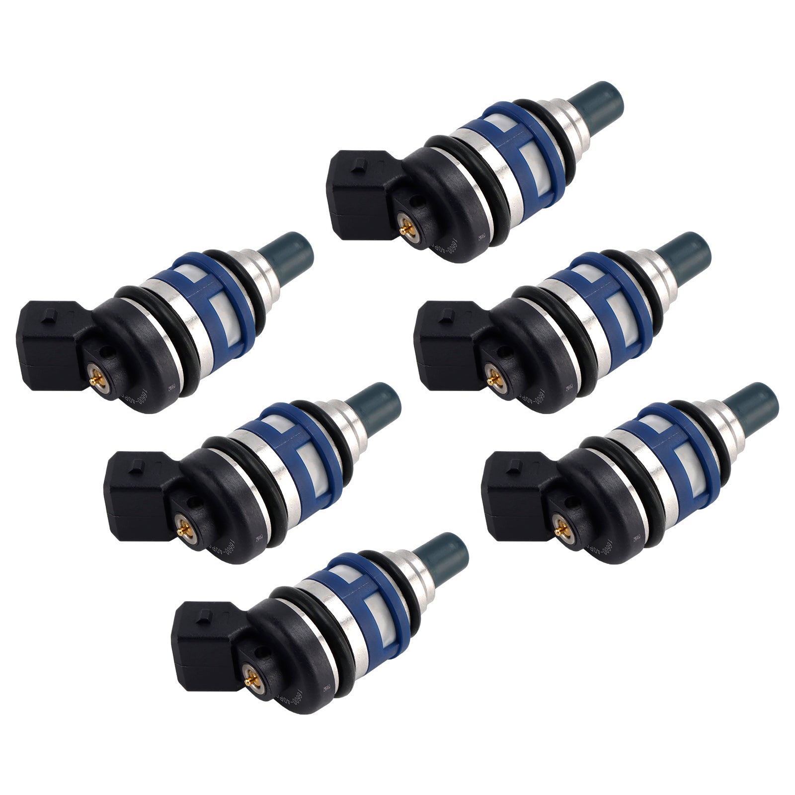1989-1996 Nissan 300ZX Z32 3.0L TURBO V6 6Pcs Fuel Injector 16600-40P07