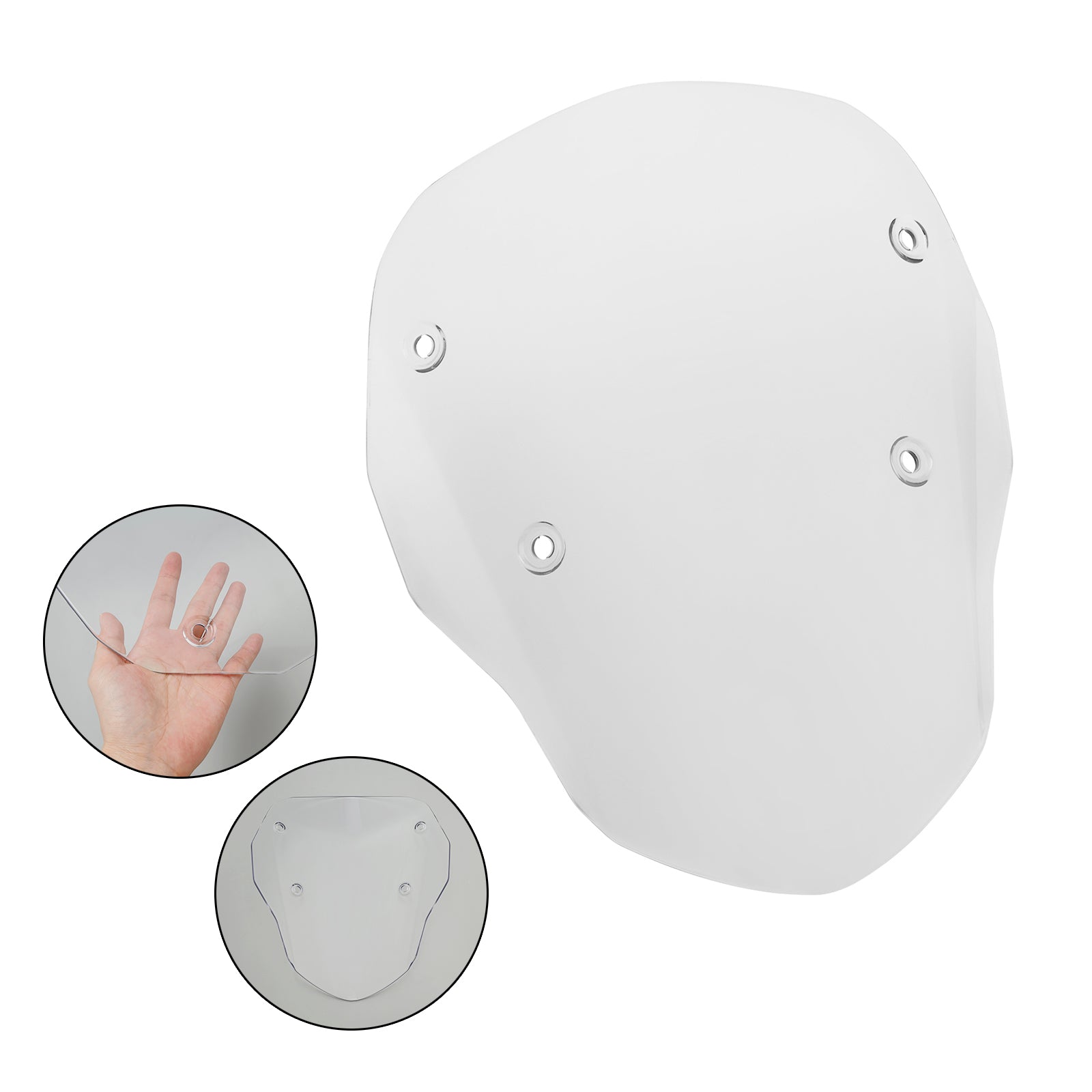 2024 BMW R1300GS Strålkastare vindrutan täcker vindrutan vindrutan