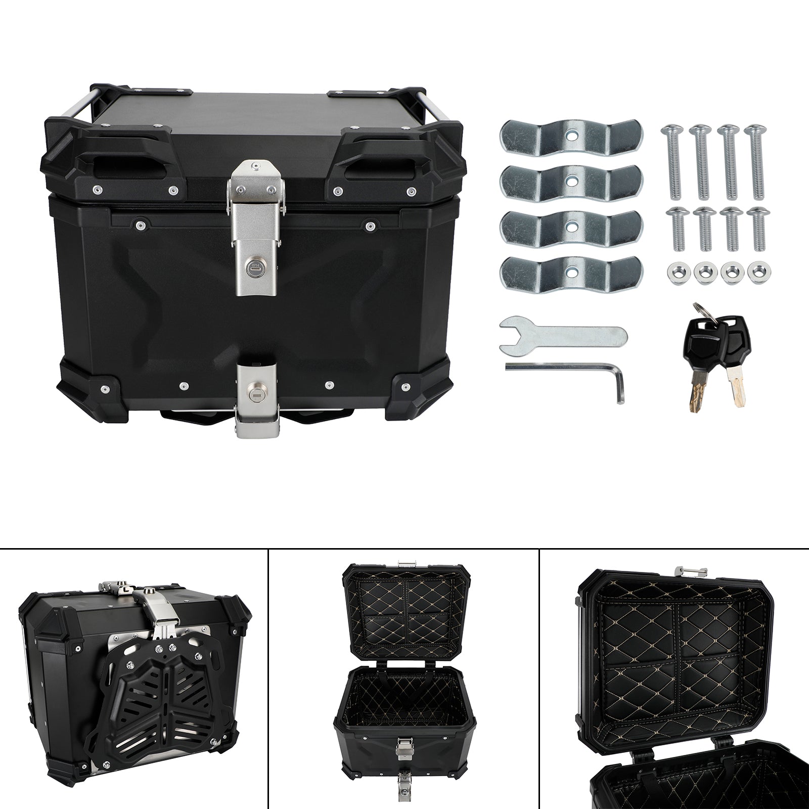 BMW R1200GS R1250GS F750GS Boîte à queue Top Box Box Pack Trunk Universal