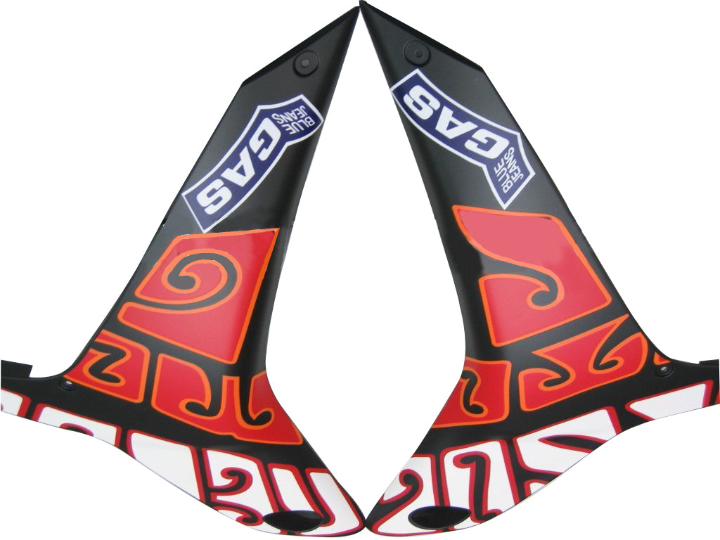 2007-2008 Honda CBR 600 RR Noir Valentino Rossi Racing Carénages Générique