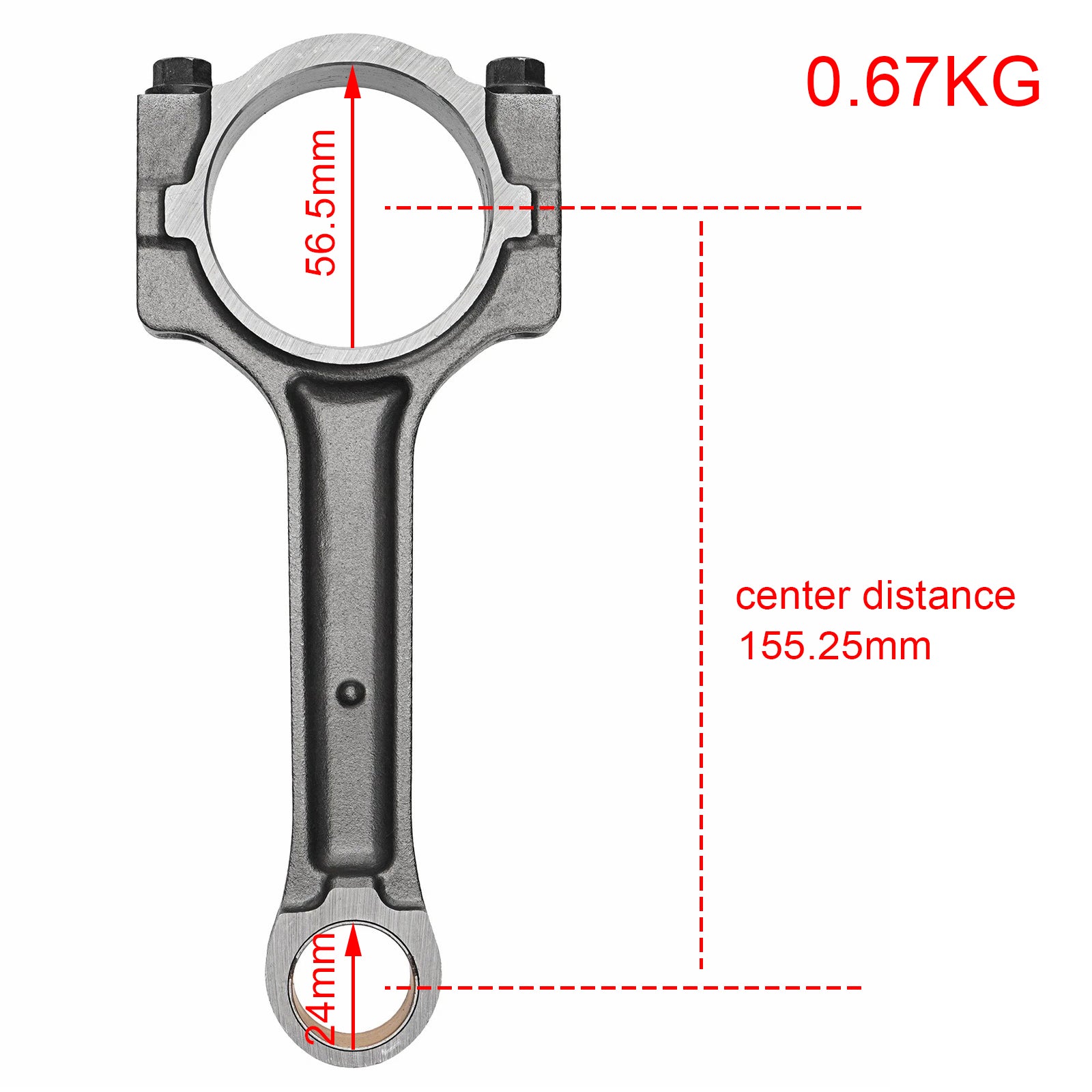 Pin flottant moteur Bielle de connexion 12607475 pour GM 5.3L 6.0L 6.2L LS2 LS3 GEN IV