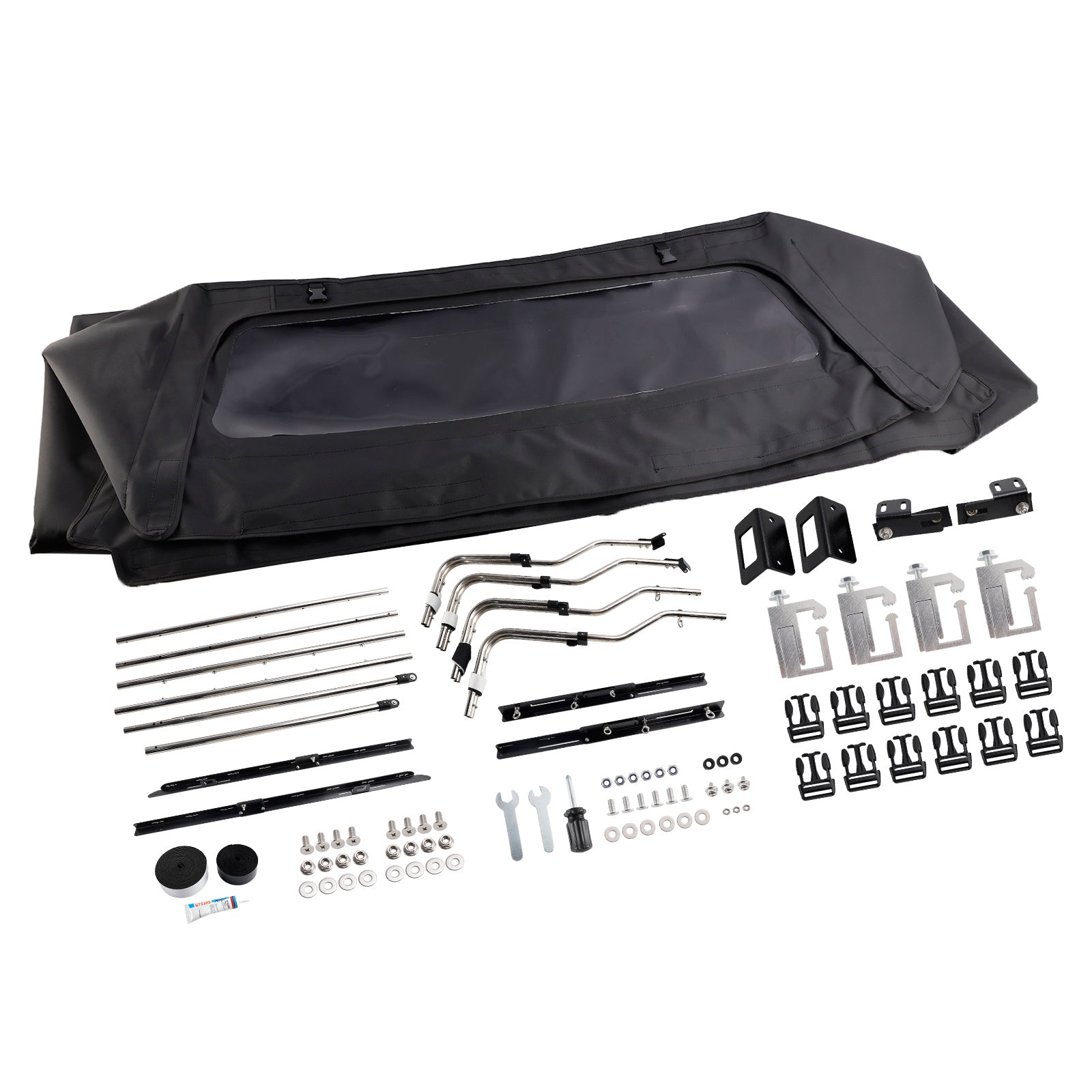 Toyota Tacoma 4-deurs uit 2005-2015 6" Zachte vrachtwagentopper