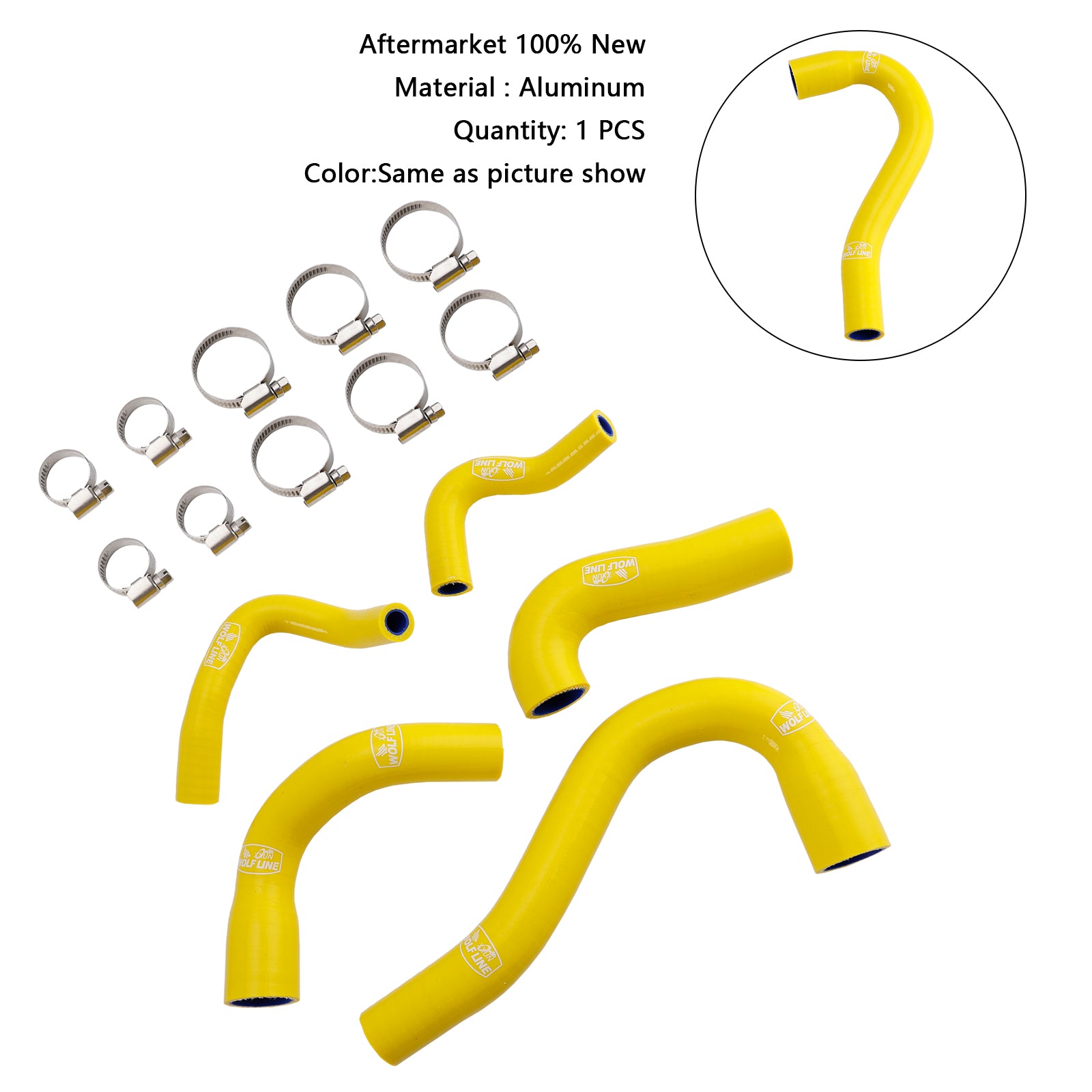 Yamaha MT-09 XSR900 TRACER 9/GT Todos os anos Silicone Radiator Coolant Mangueira