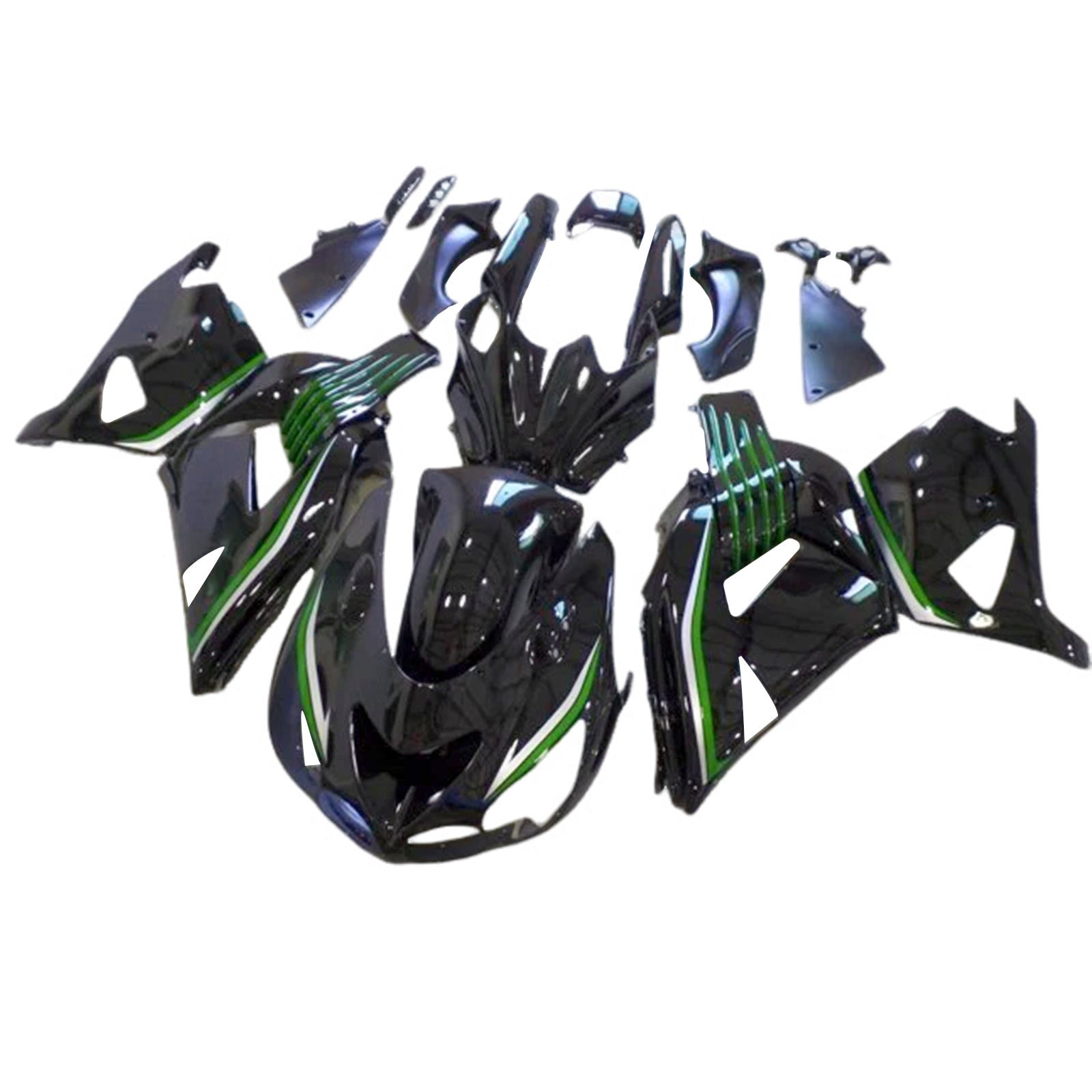 2006-2011 KAWASAKI ZX14R ZZR1400 injektionssats Kit Kroppsarbete