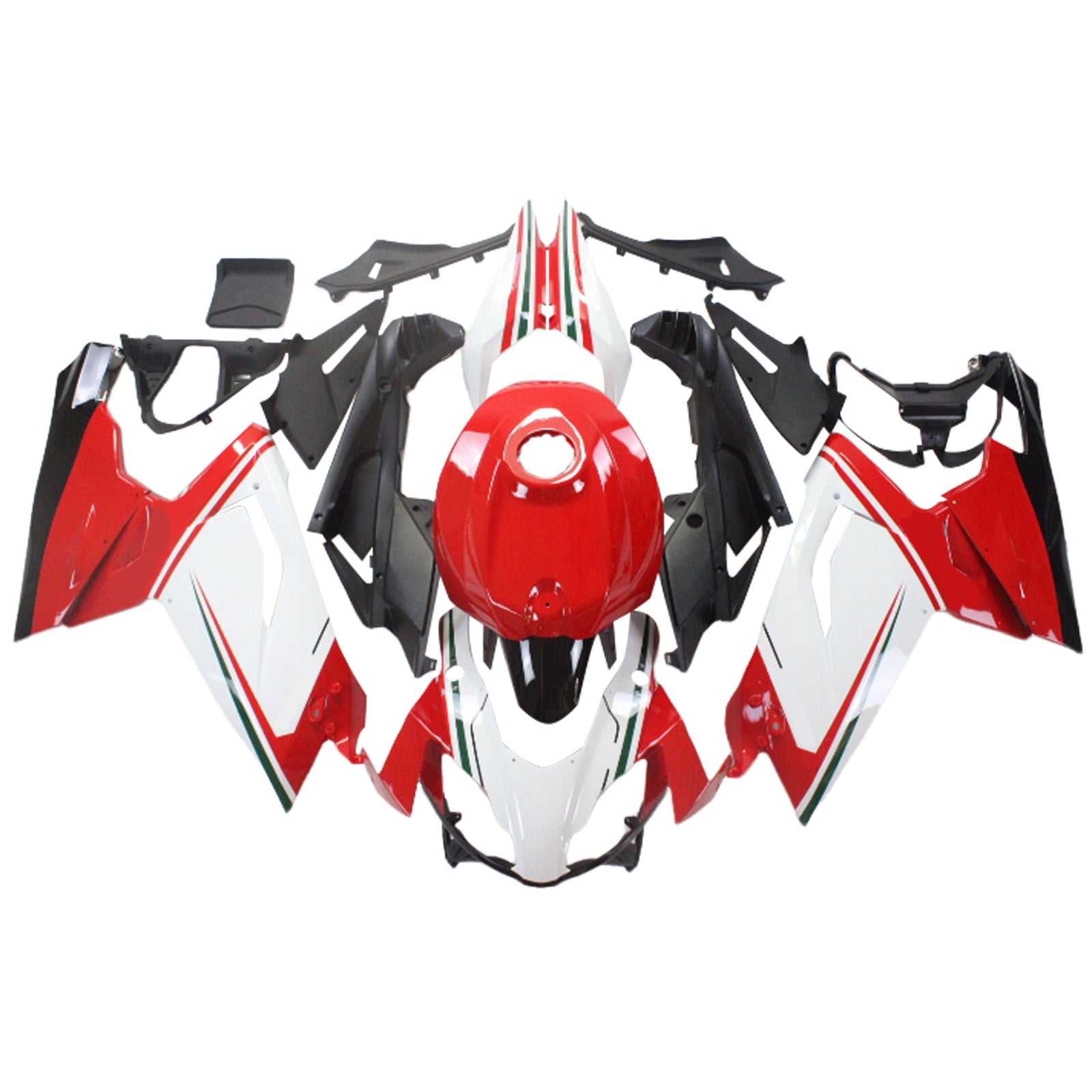 Einspritzverkleidungssatz Karosserie Kunststoff ABS passend für Aprilia RS125 2006-2011