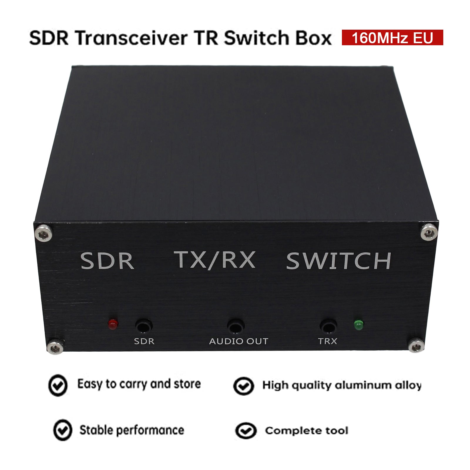 SDR -mottagningsomkopplingsantenn som delar sändtagare TR Switch Box 100W DC 160MHz EU -kontakt