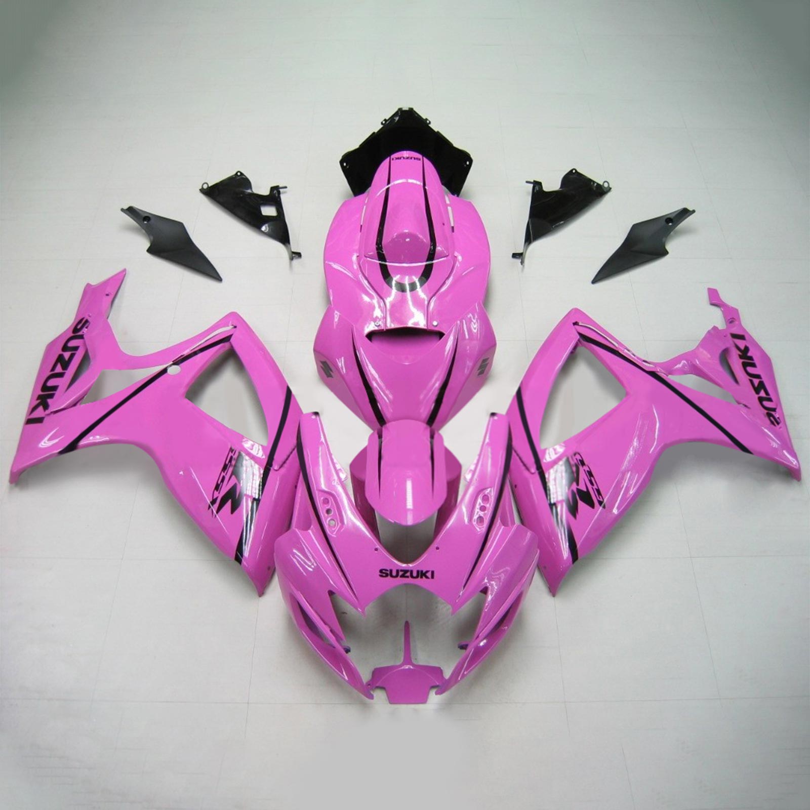 2006-2007 Suzuki GSXR 600/750 K6 Kit de carénage injectable Amotopart Bodywork Plastic Abs # 135