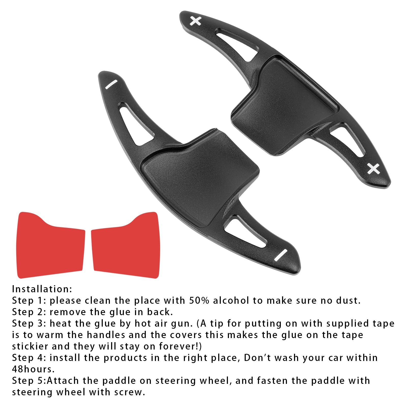 Extension de la palette de vitesses de volant Ford Explorer 2013-2019 pour l'aluminium