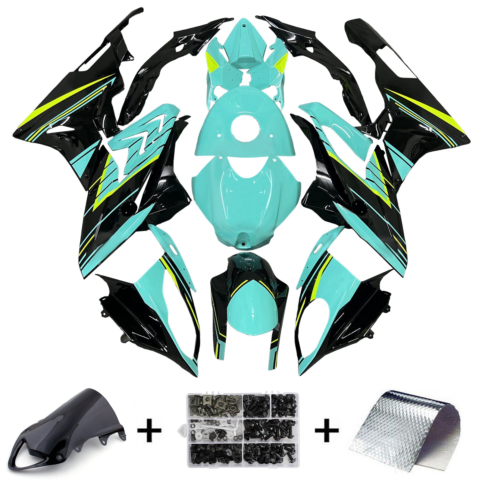 2009-2014 BMW S1000RR vstrekovacia kapotaová súprava Kodework plast ABS