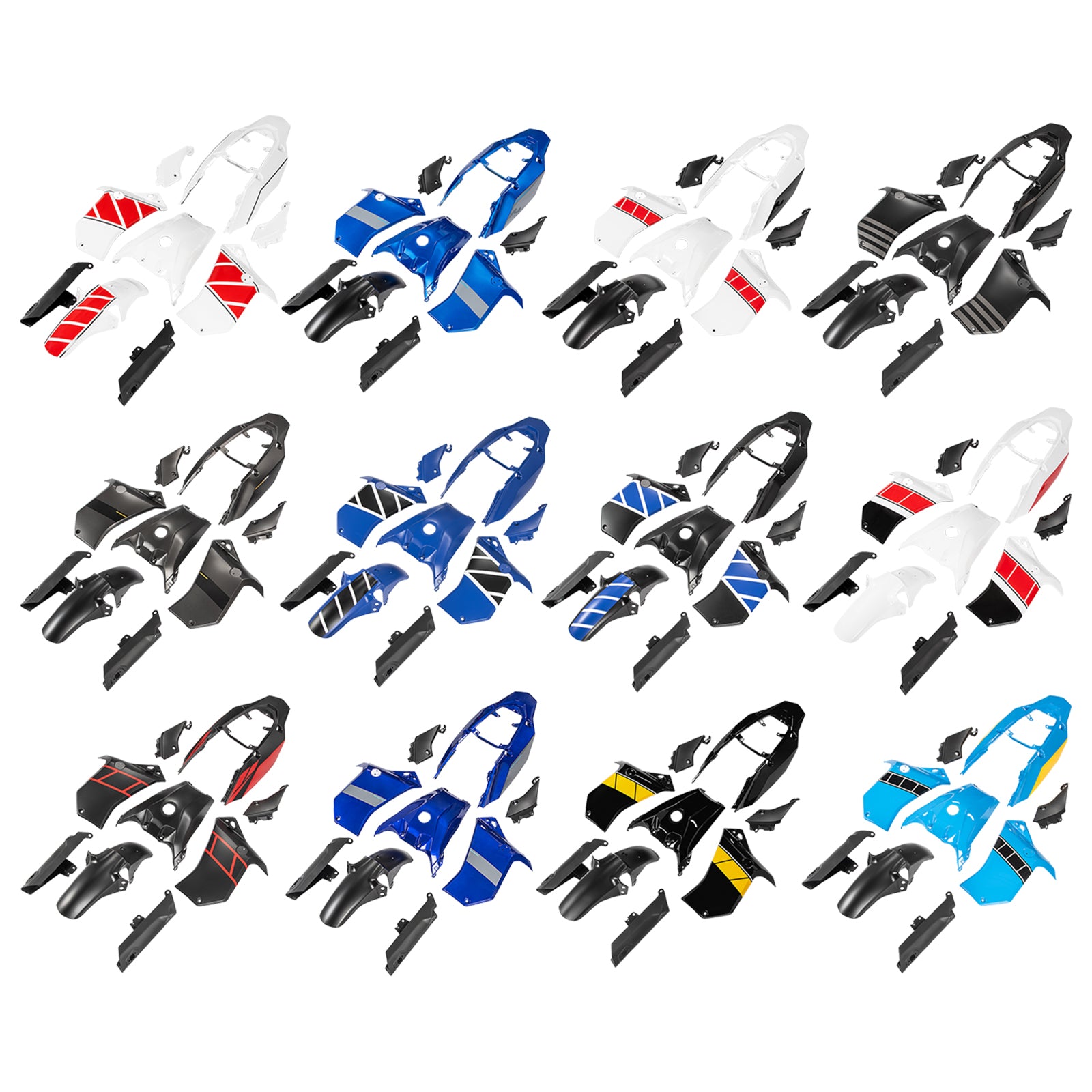 2019-2024 Yamaha Tenere 700 Injectie ABS carrosseriekuipset