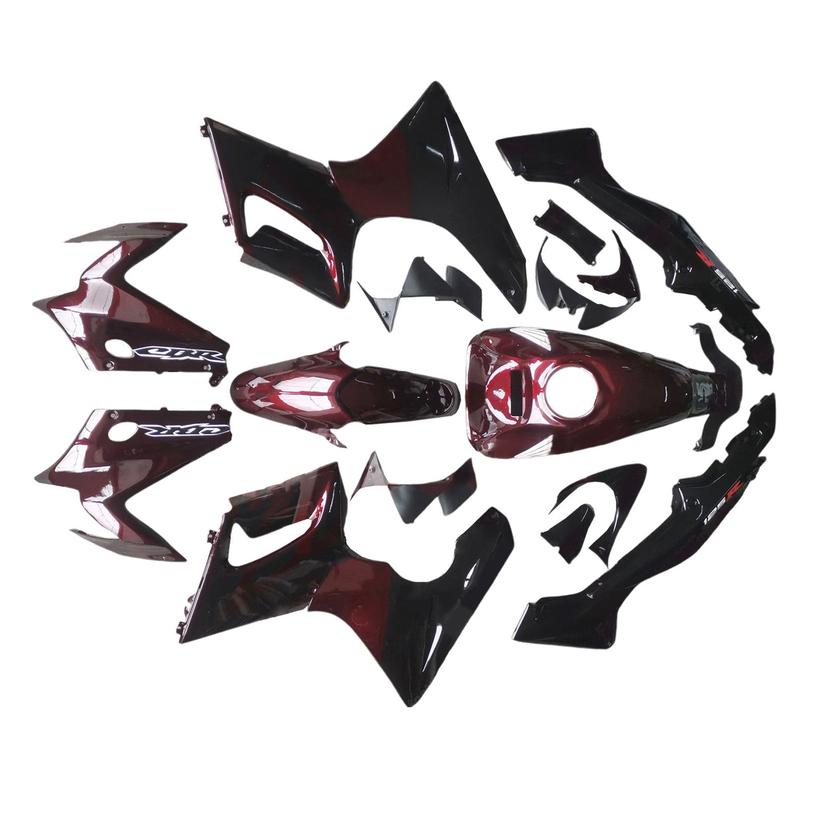 2002-2006 Honda CBR125R injektionsmässa kit karosseriplast ABS