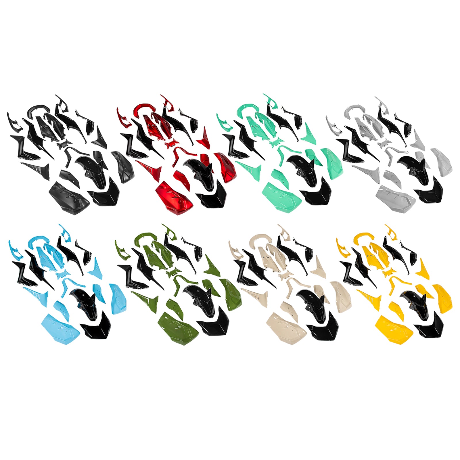 2023-2024 Yamaha X-Max 300 Xmax Injection Bodywork Fairring Kit