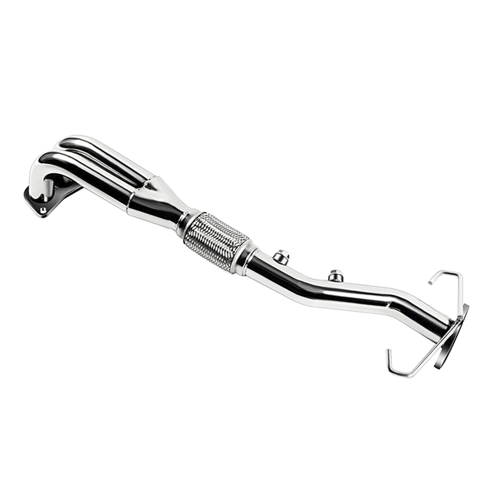 Stainless Steel Racing Exhaust Header Manifold Fit Mitsubishi Lancer 2002-2007