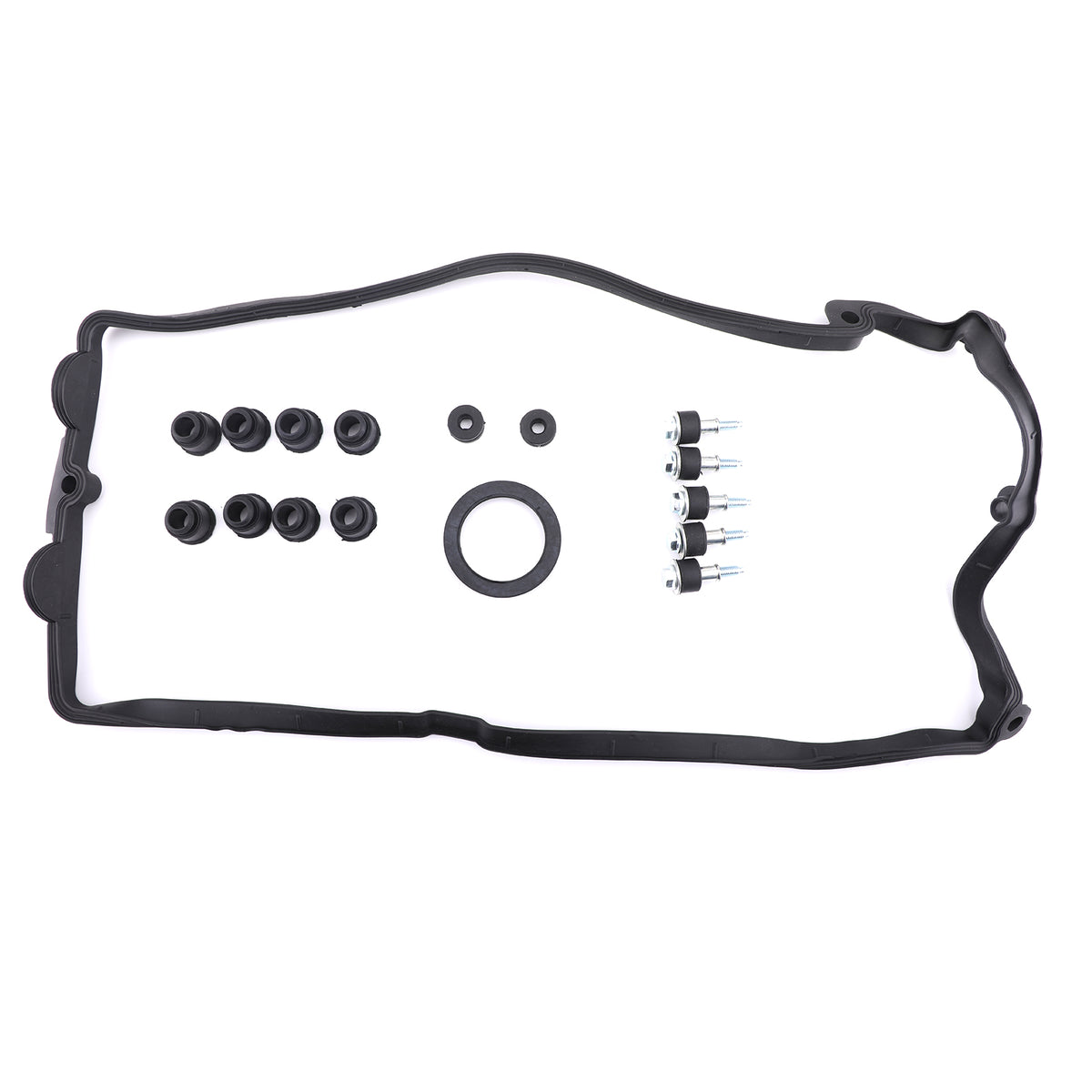 2010 BMW 650i Cylinder 1-4 Valve Cover Gasket Set LEFT & RIGHT 11127513194 11127513195 Generic