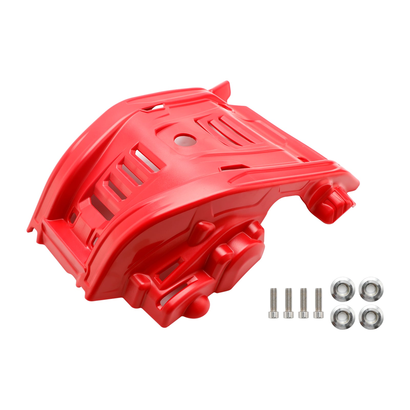 2023-2024 Honda CRF300 CRF300L SKIDPLATT Motorvakt Crack Plastic Plastic