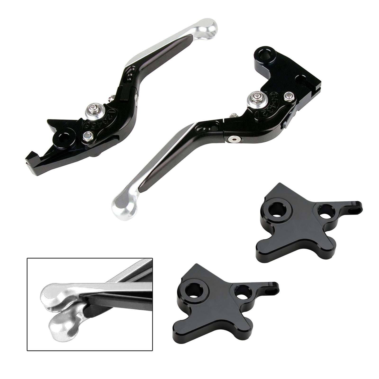 Palanca de freno de embrague ajustable para Piaggio MP3 300 16-18 MP3 350 18-19
