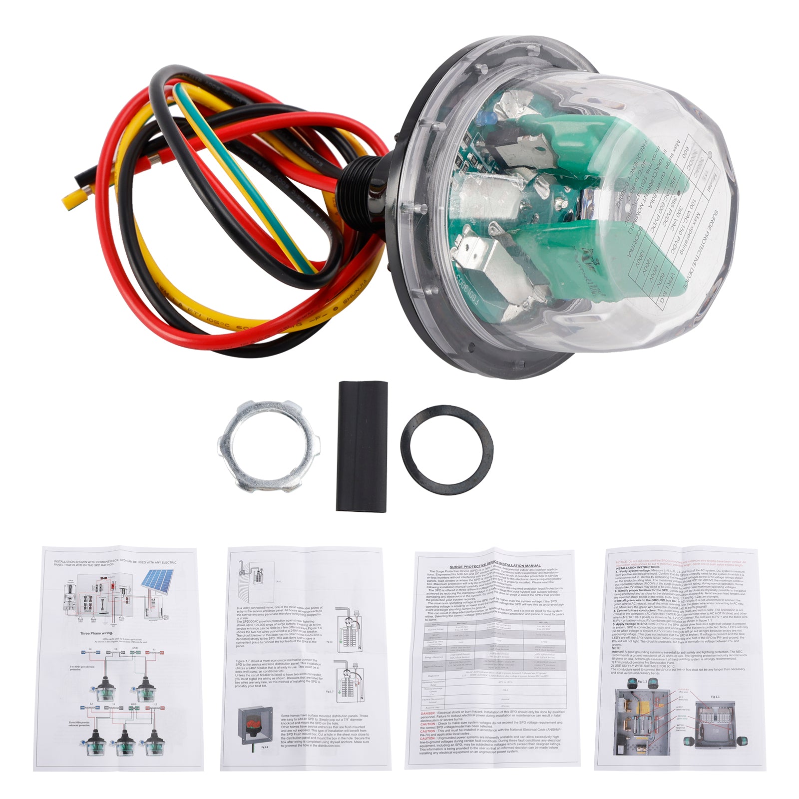 MNSPD-300-DC SOLAR SURGE PROTECTOR DE PROTECTOR 300VDC para Midnite Solar MNSPD-300-DC