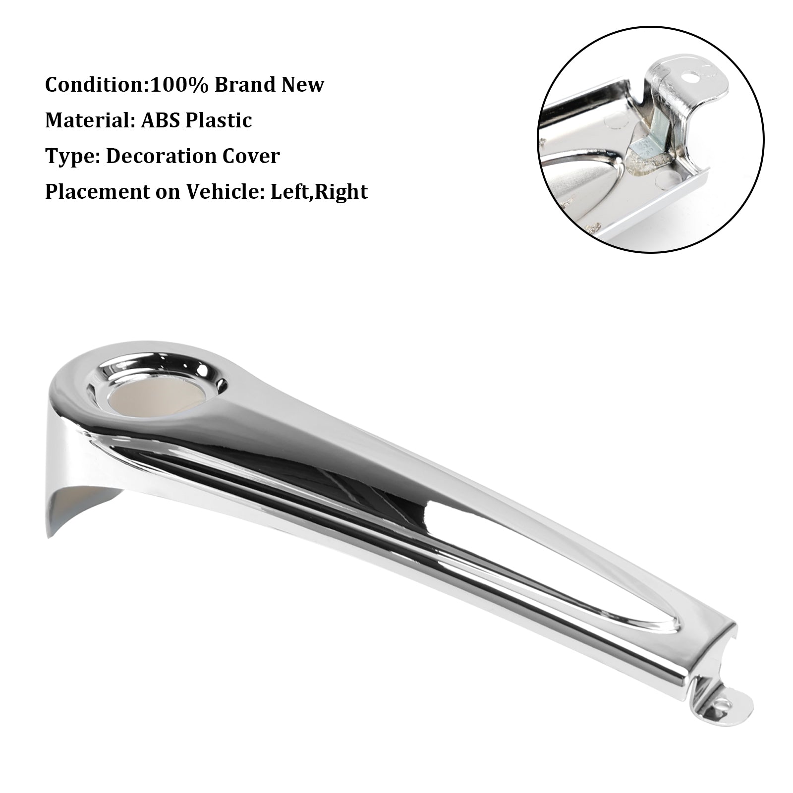 1986-2007 Harley Electra Glide, Ultra Glide, Street Glide, Road Glide Tank Copon Panel de panneau de couverture