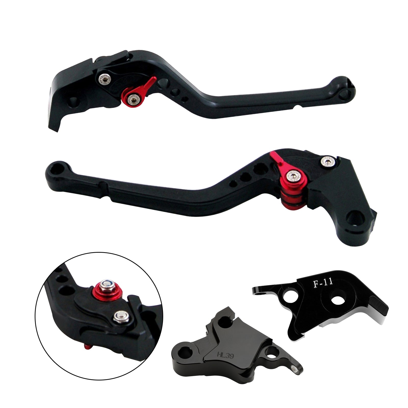 Palanca de freno de embrague larga apta para CFMOTO 700CL-X Sport 2021-2022
