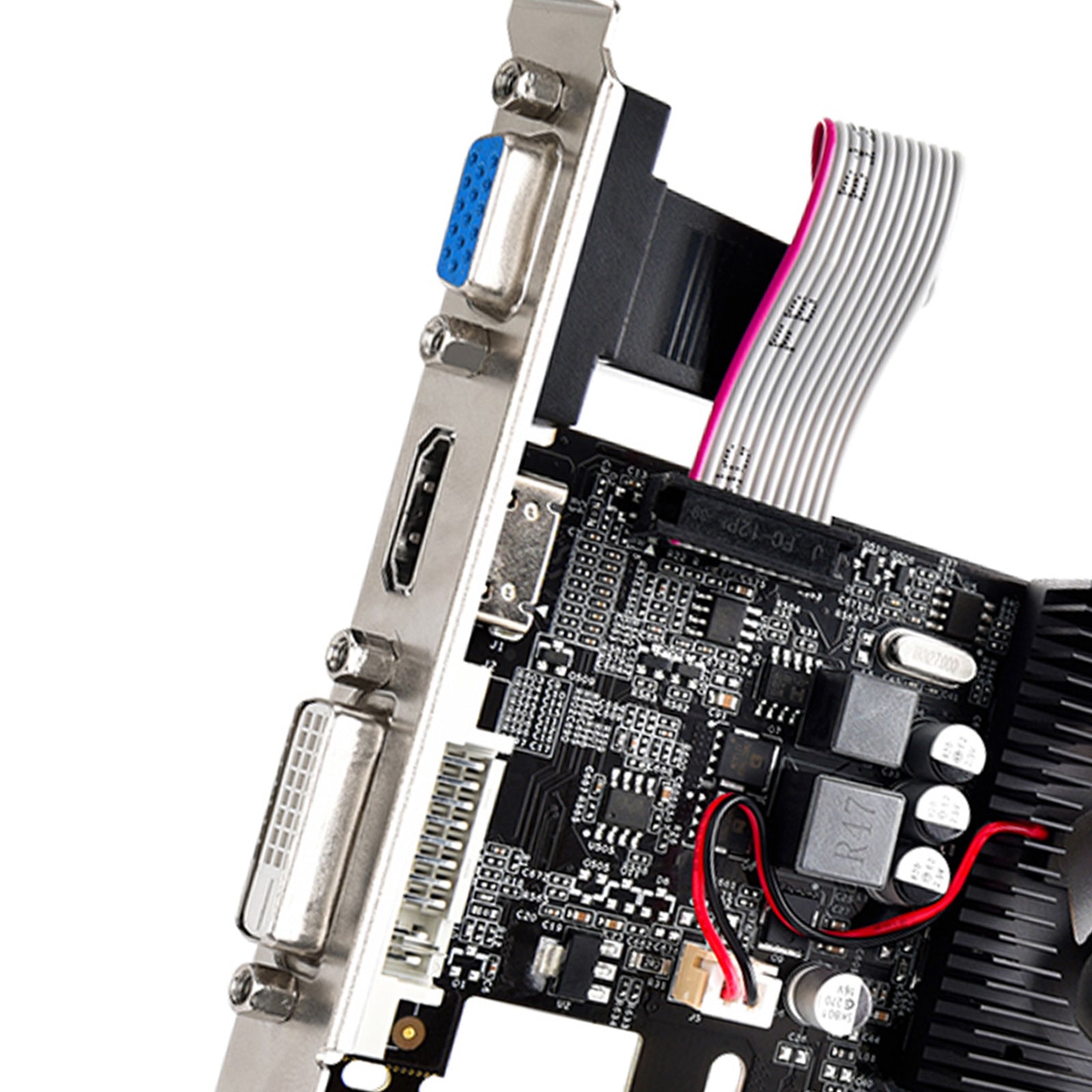 GT730 4G grafische kaart GDDR3 thuiskantoor HD-scherminterface HDMI VGA DVI