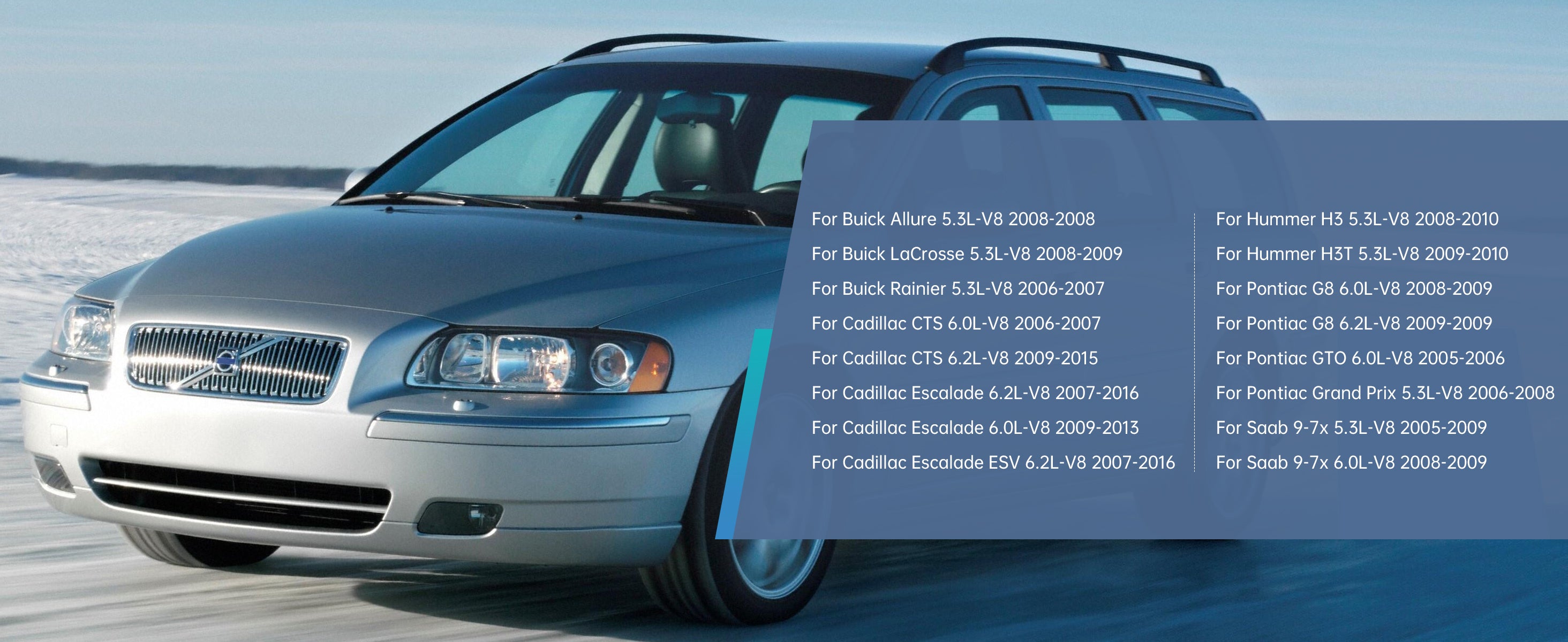 8ks Silverado 1500 Tahoe GMC Square Ignition Coil+Zapaľovacia sviečka+drôty 12611424